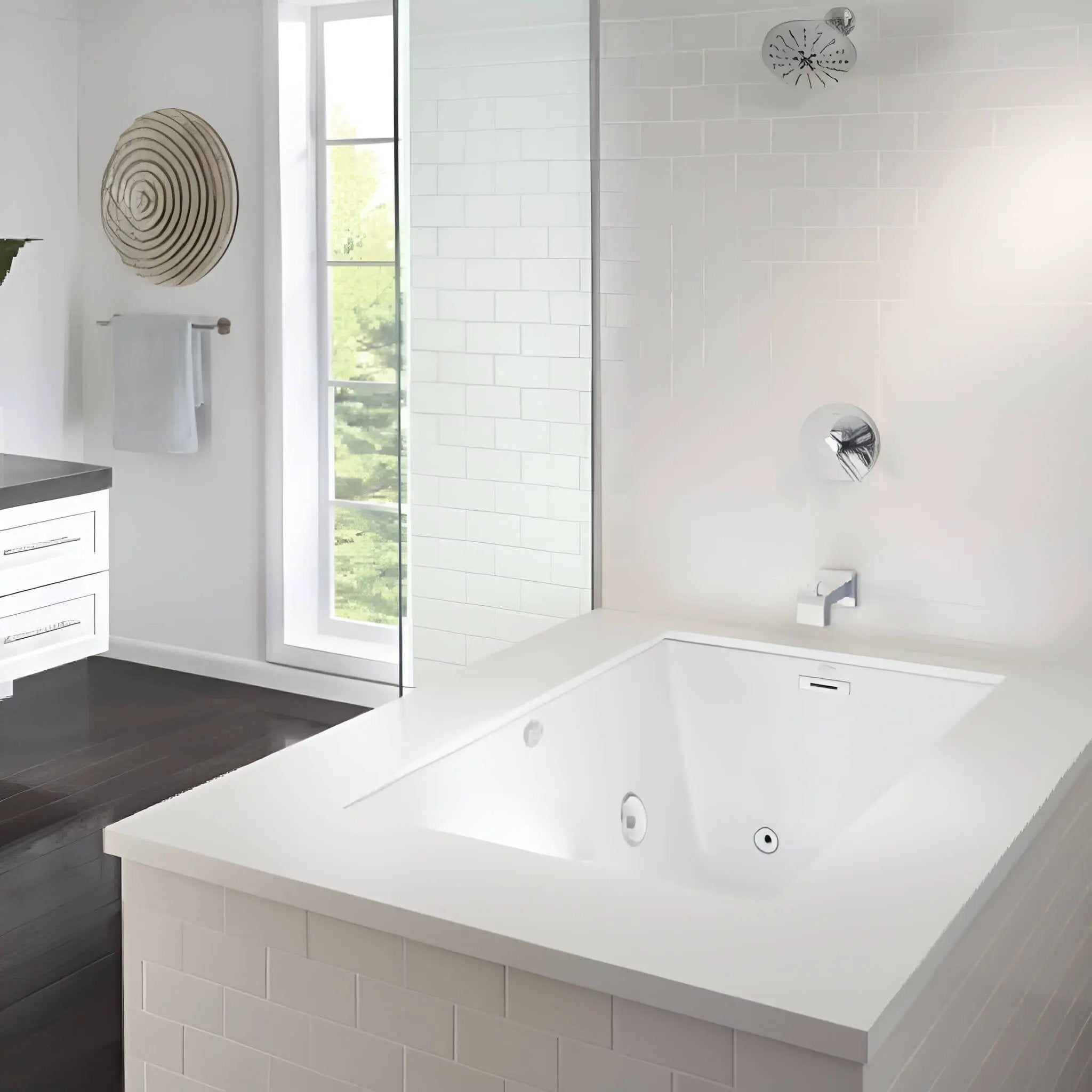 Jacuzzi Elara 72-Inch Drop-In Acrylic Air Tub [JELA7242ALR4CXW/Y] (SAK86271) by SAKSBY WHOLESALE