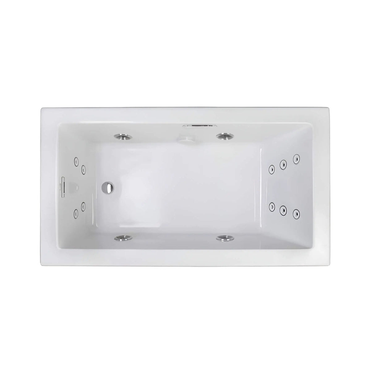 Jacuzzi Elara 72-Inch Rectangle Whirlpool Bathtub With Left Drain [JELA7236WLR2HX] (SAK61507) by SAKSBY WHOLESALE