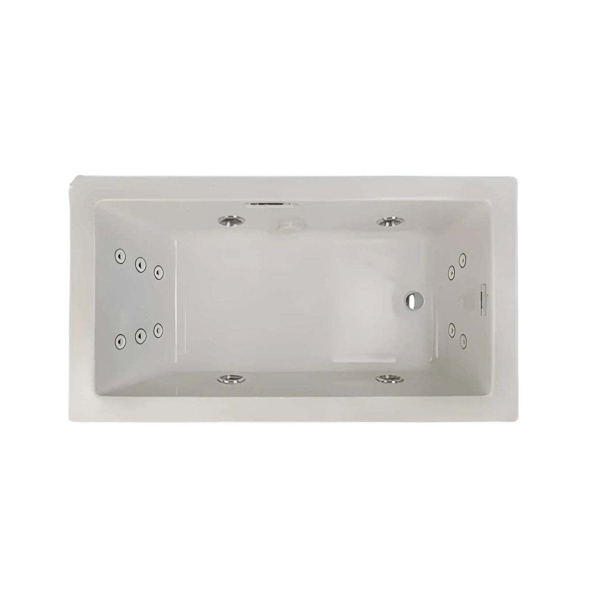 Jacuzzi Elara 72-Inch Drop-In Whirlpool Bathtub With 10 AccuPro Jet [JELA7242WRL2HX] (SAK32651) by SAKSBY WHOLESALE