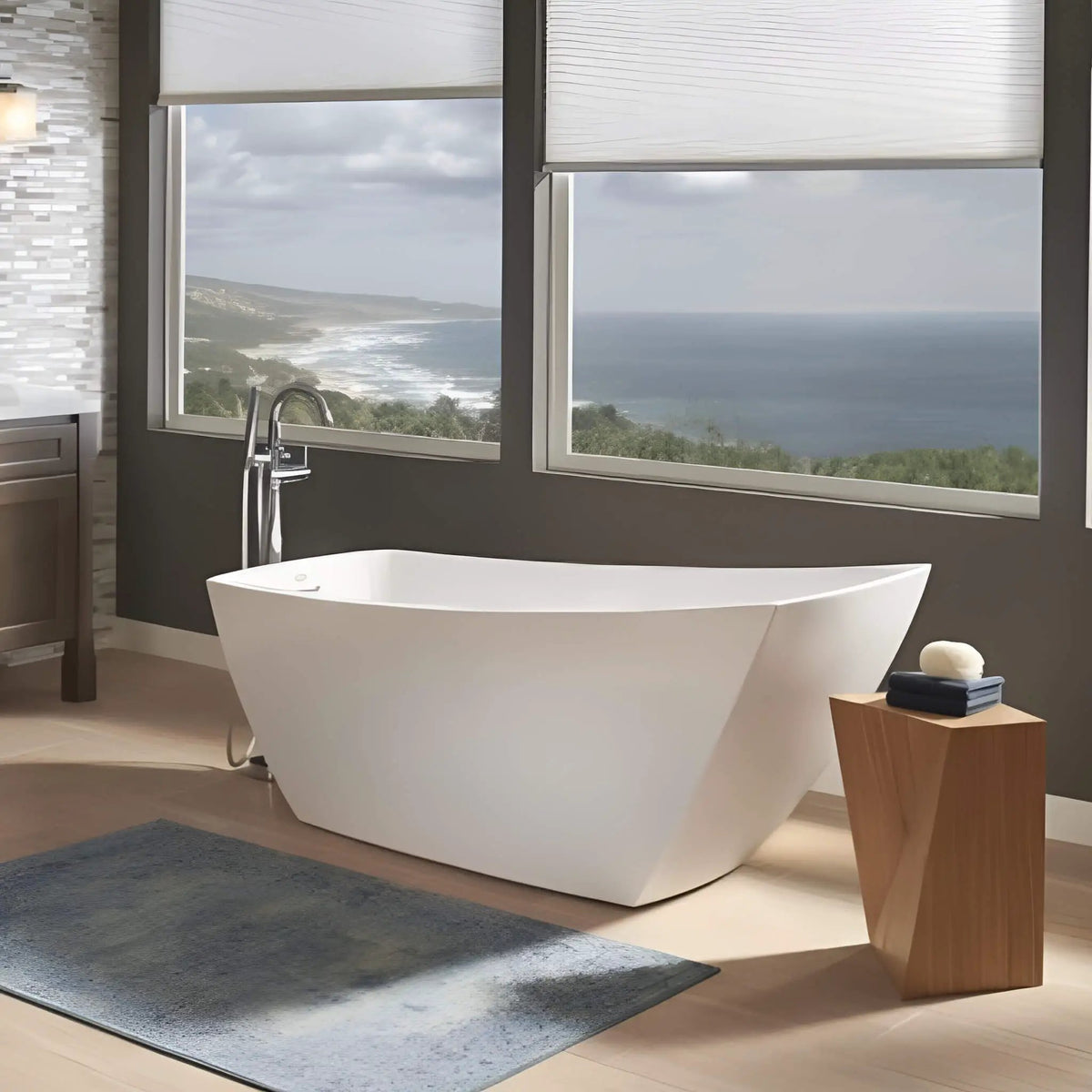 Jacuzzi Stella Unique Size Soaking Tub [JSTF6731BUXXXXW/G] (SAK70841) by SAKSBY WHOLESALE