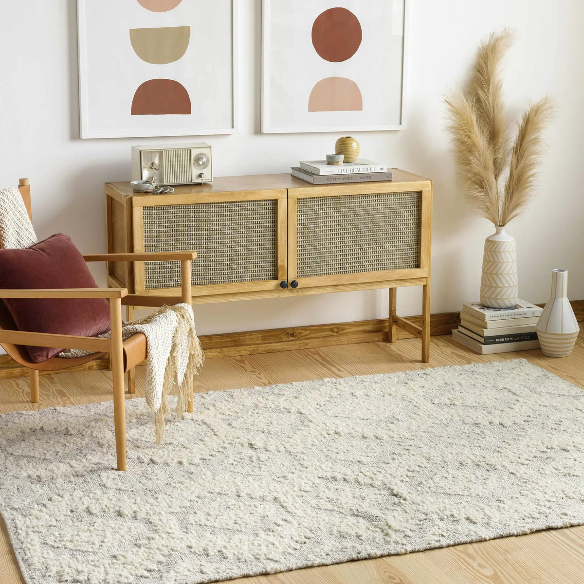 Jagupit Area Rug - Clearance, installed in a room