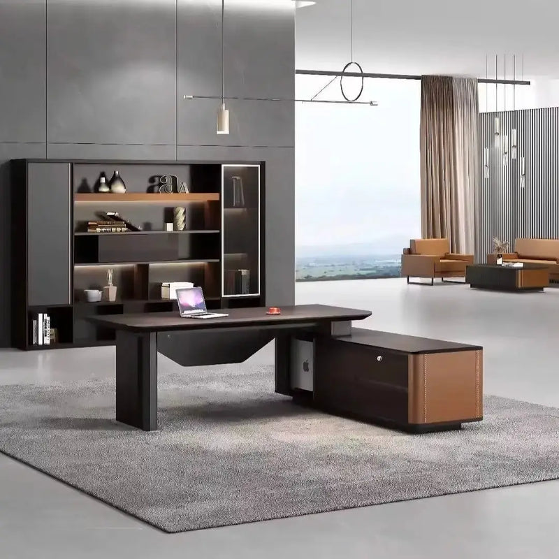 Bentley · Modern L-Shaped Executive Desk by Arc Grove