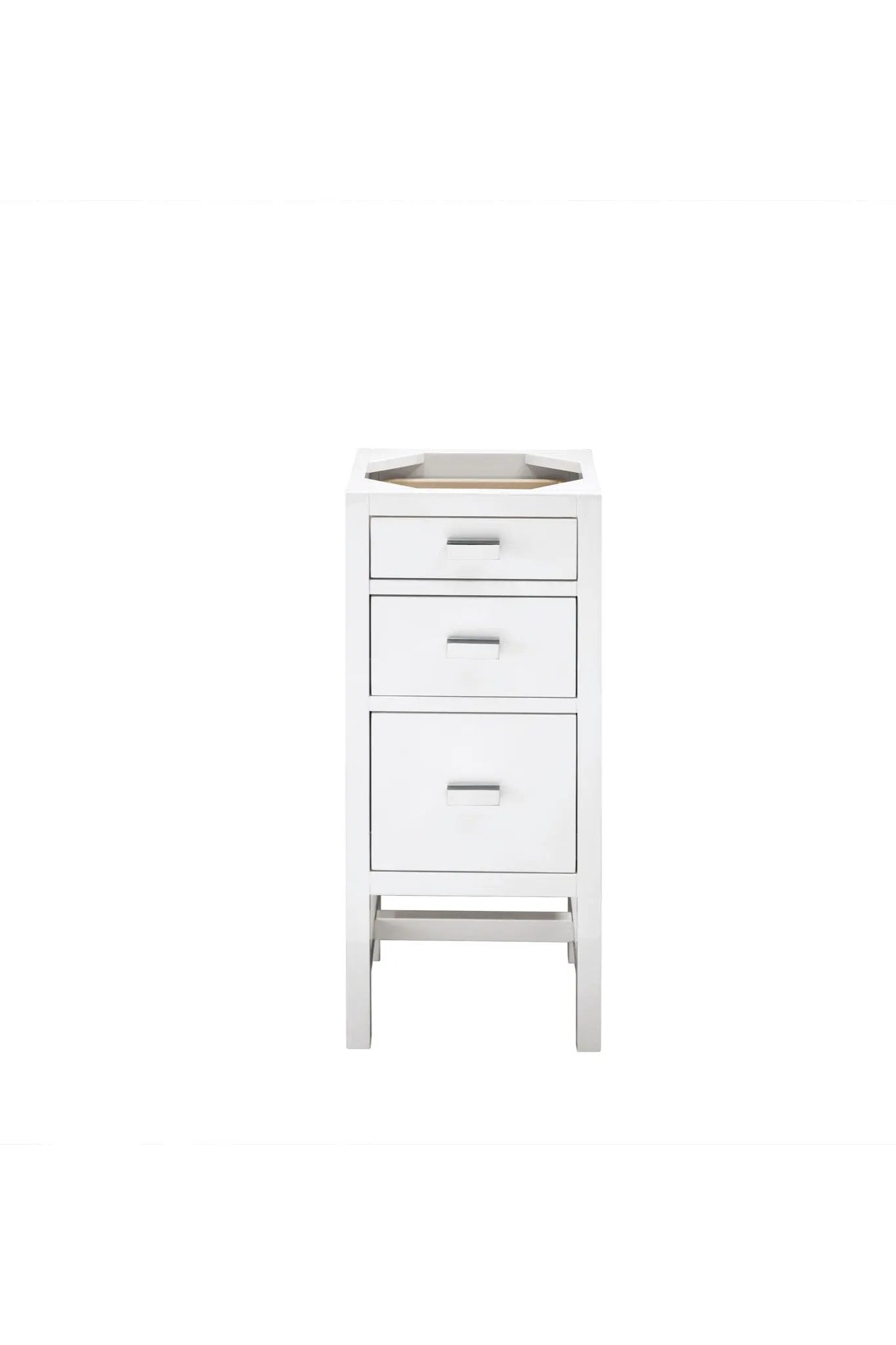 James Martin Addison 15" Base Cabinet, Glossy White by James Martin