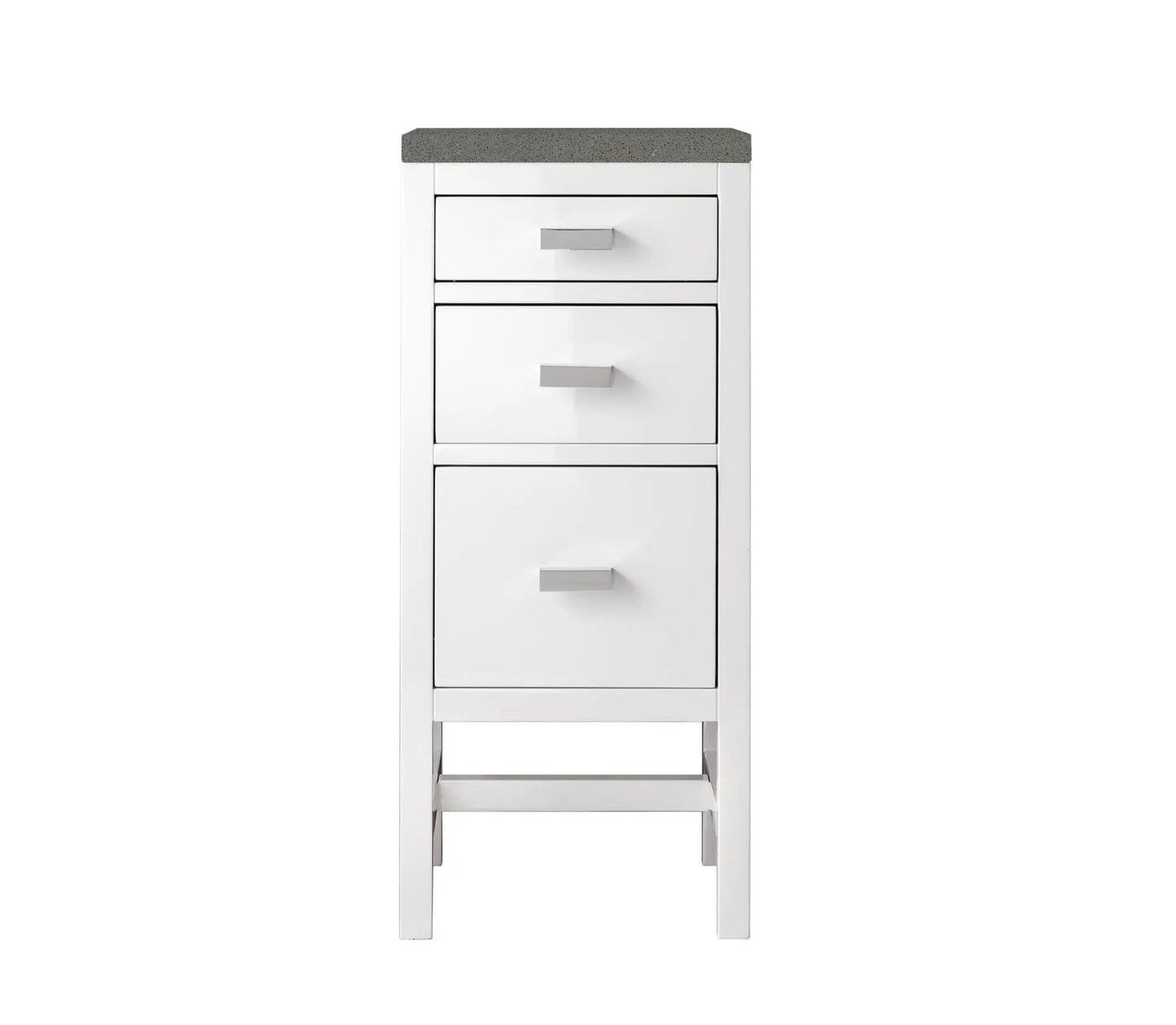 James Martin Addison 15" Base Cabinet, Glossy White by James Martin