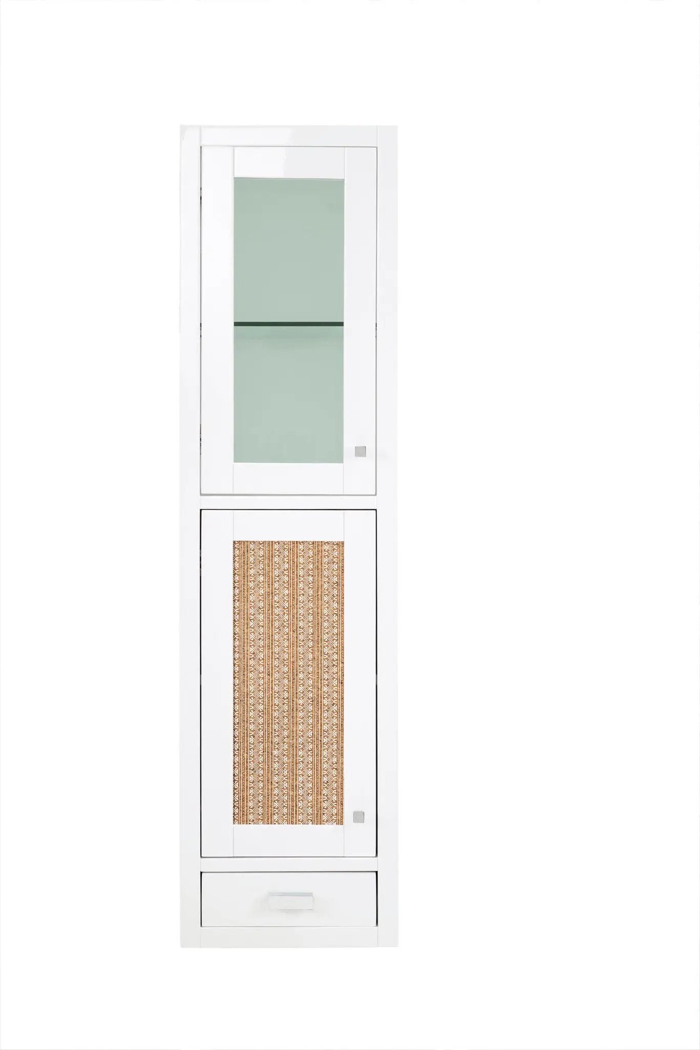 James Martin Addison 15" Hutch, Glossy White by James Martin