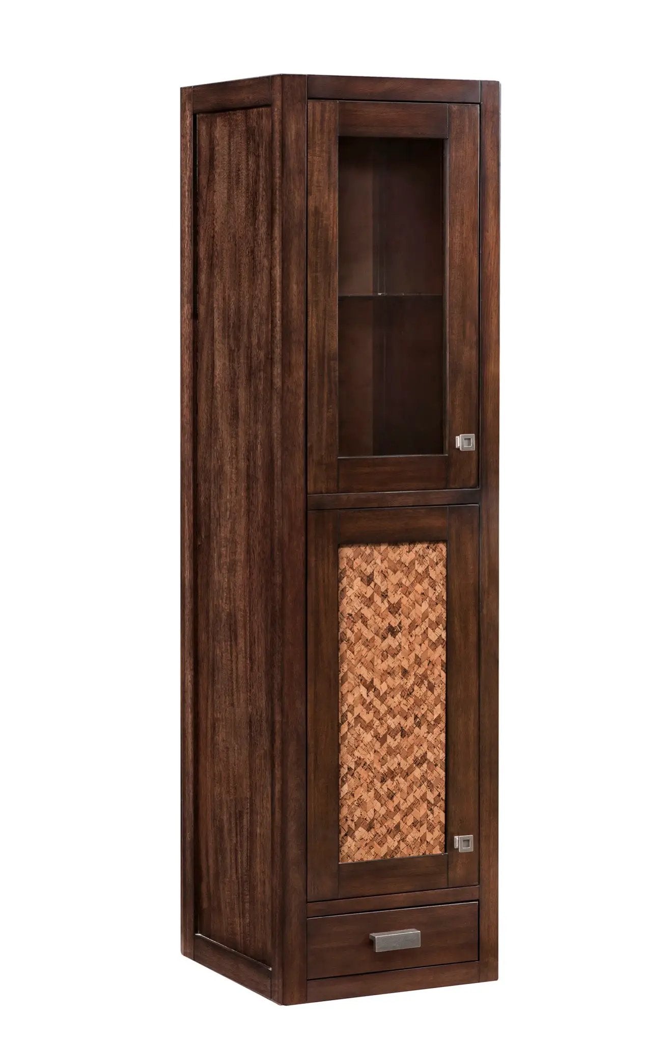 James Martin Addison 15" Hutch, Mid-Century Acacia by James Martin