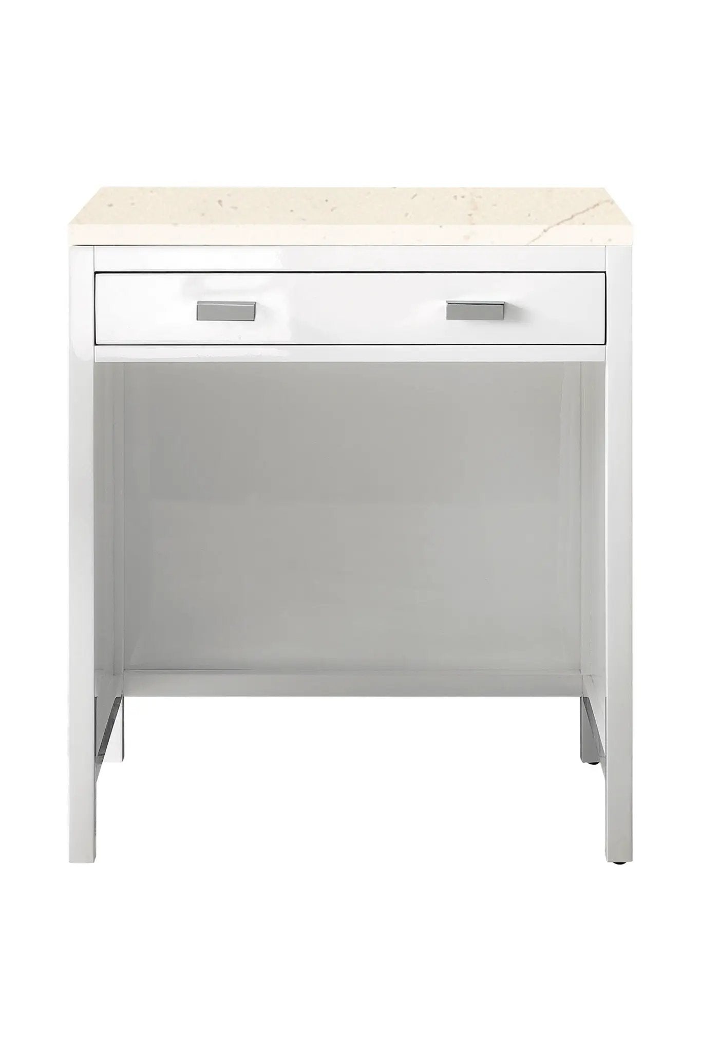 James Martin Addison 30" Countertop Unit, Glossy White by James Martin