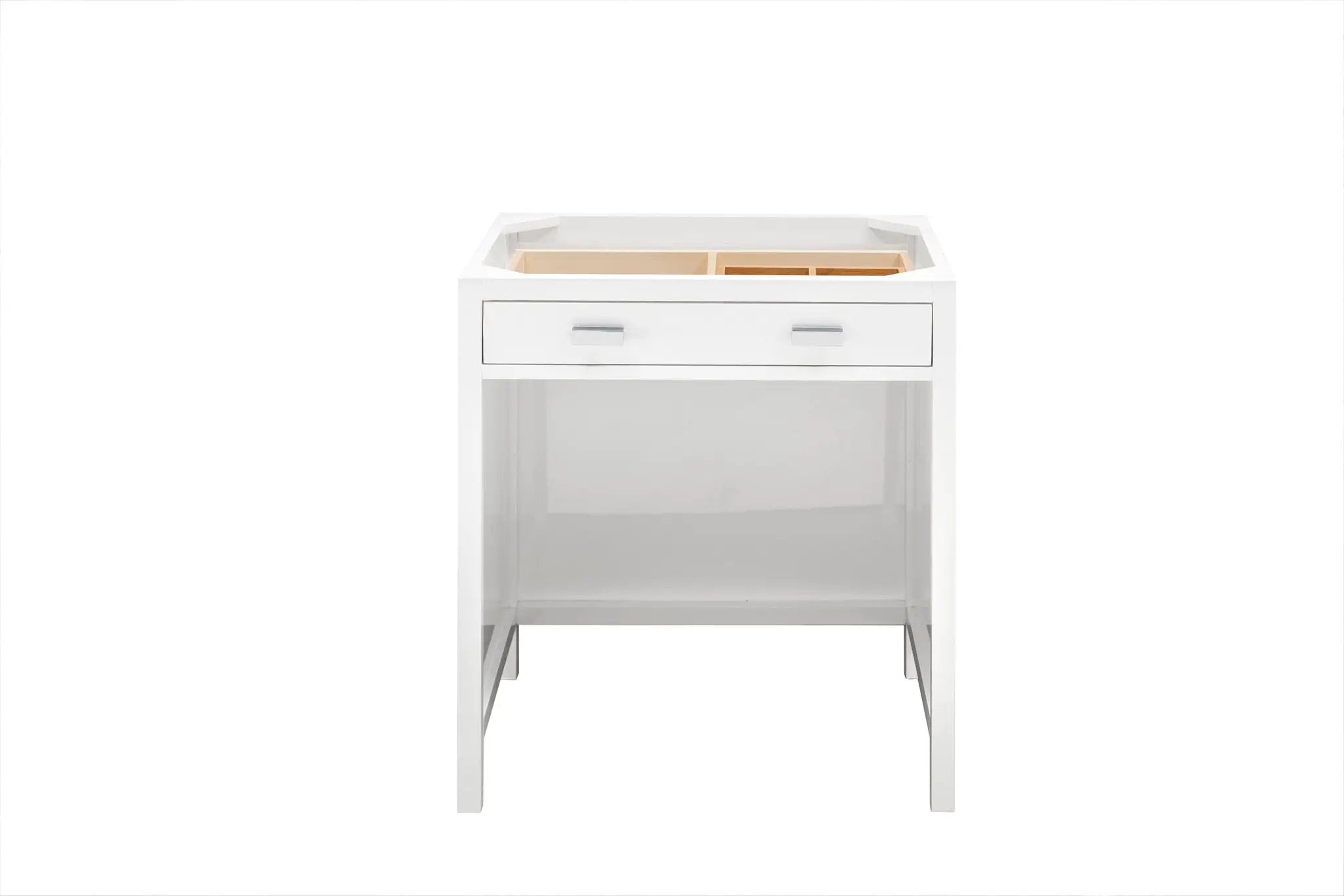 James Martin Addison 30" Countertop Unit, Glossy White by James Martin