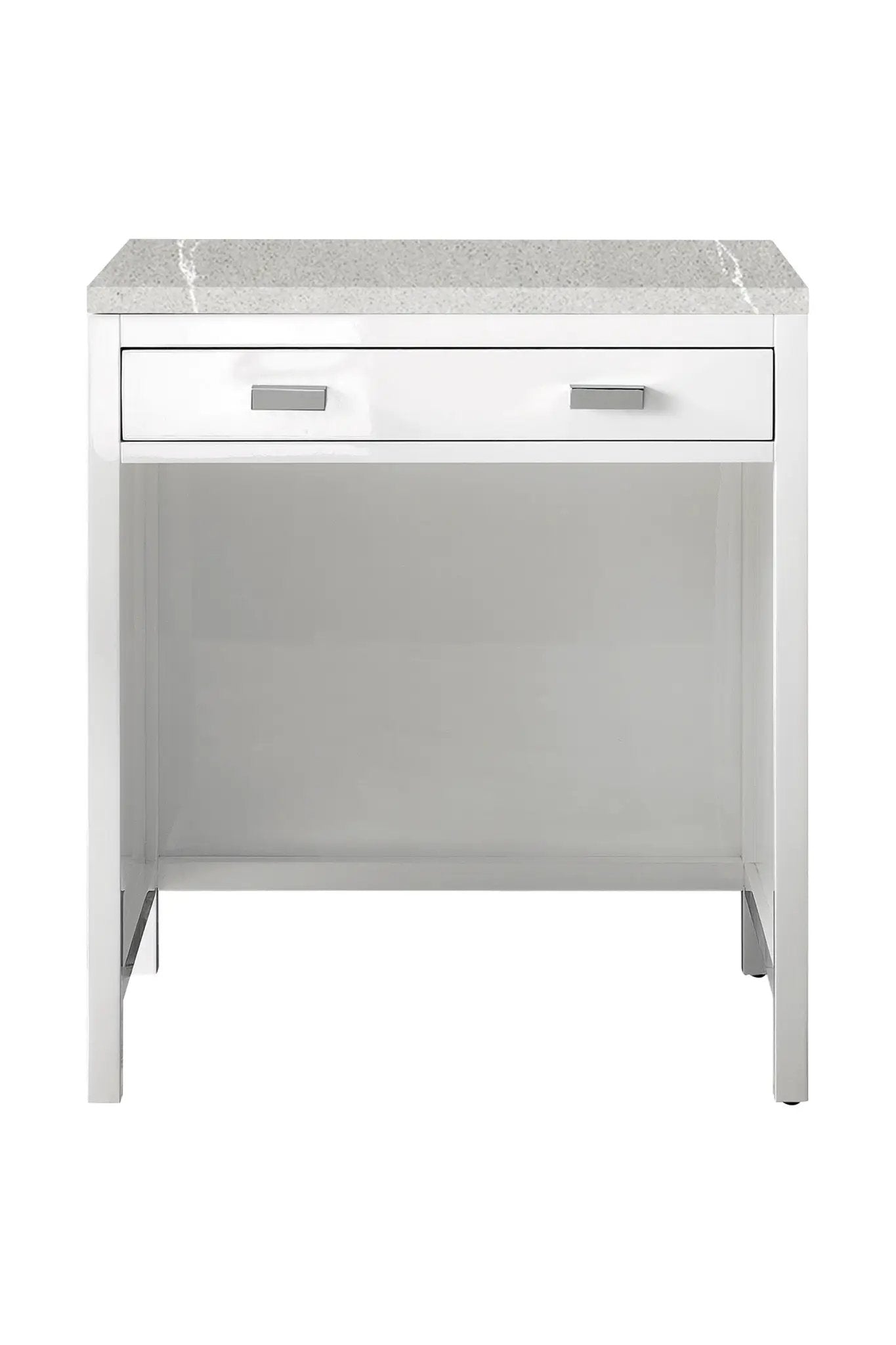 James Martin Addison 30" Countertop Unit, Glossy White by James Martin