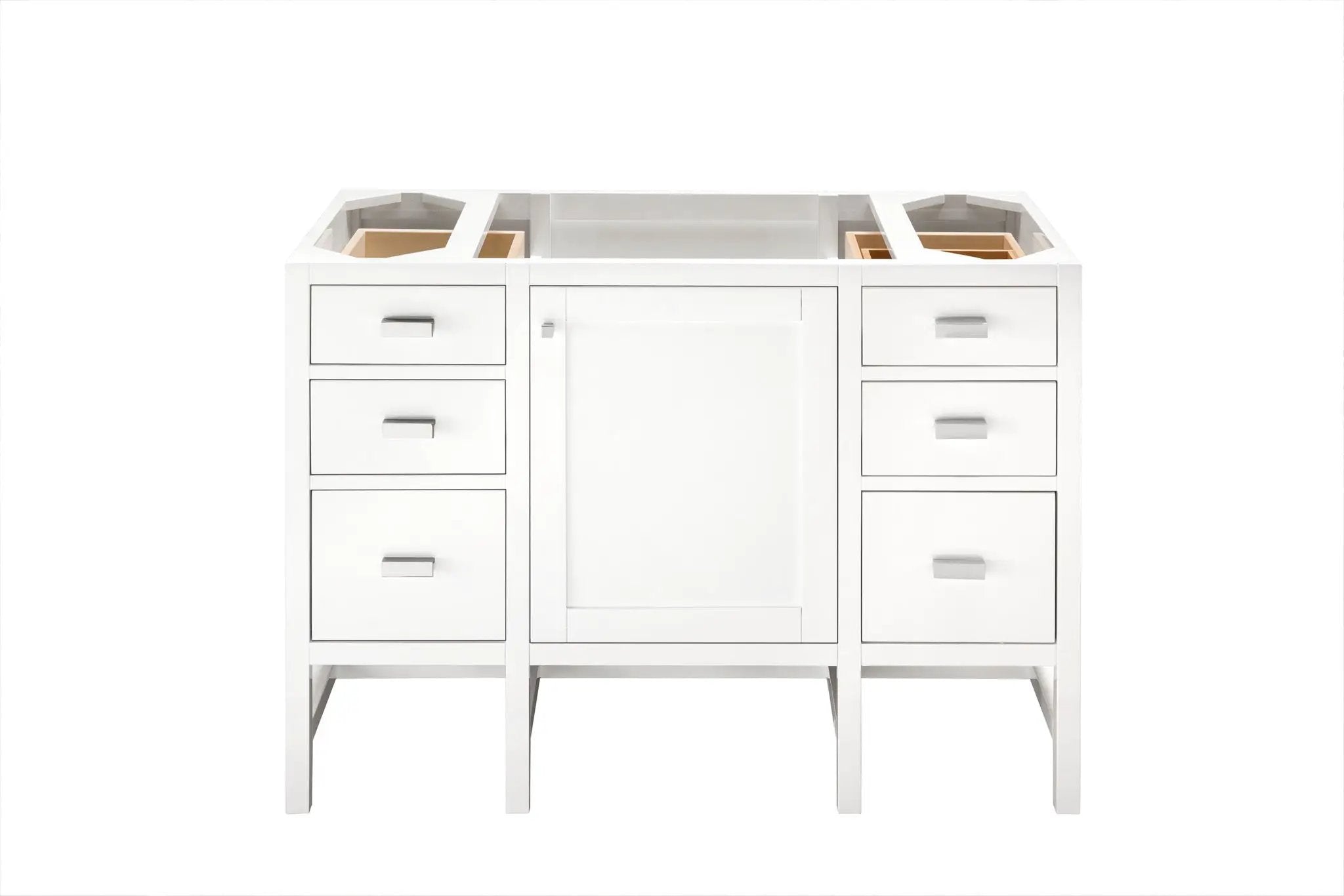 James Martin Addison 48" Single Bathroom Vanity, Glossy White by James Martin