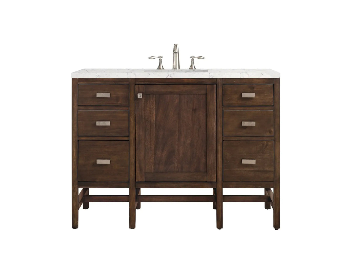 James Martin Addison 48" Single Bathroom Vanity, Mid-Century Acacia by James Martin