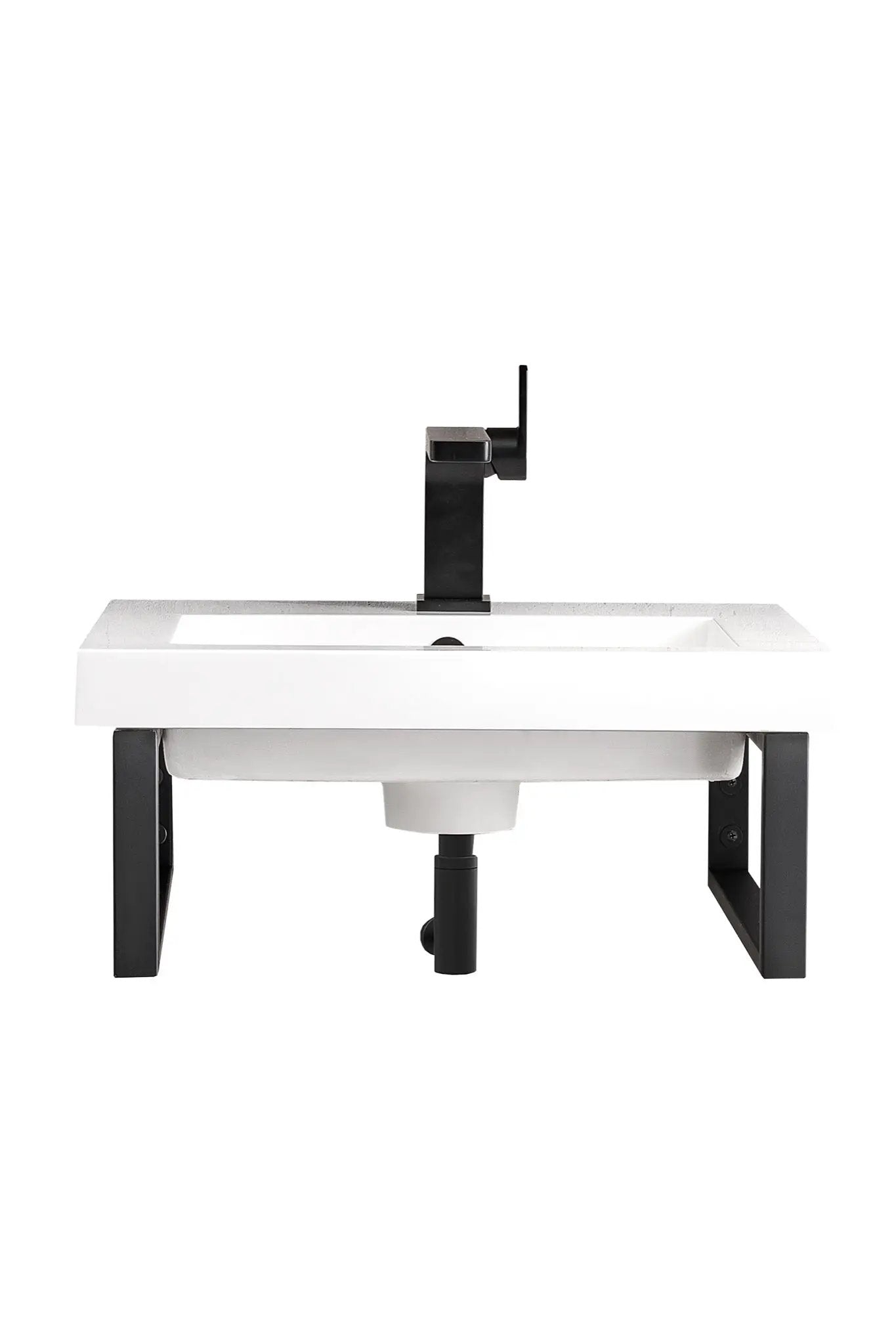 James Martin Boston 15.25" Floating Wall Bracket, Matte Black by James Martin