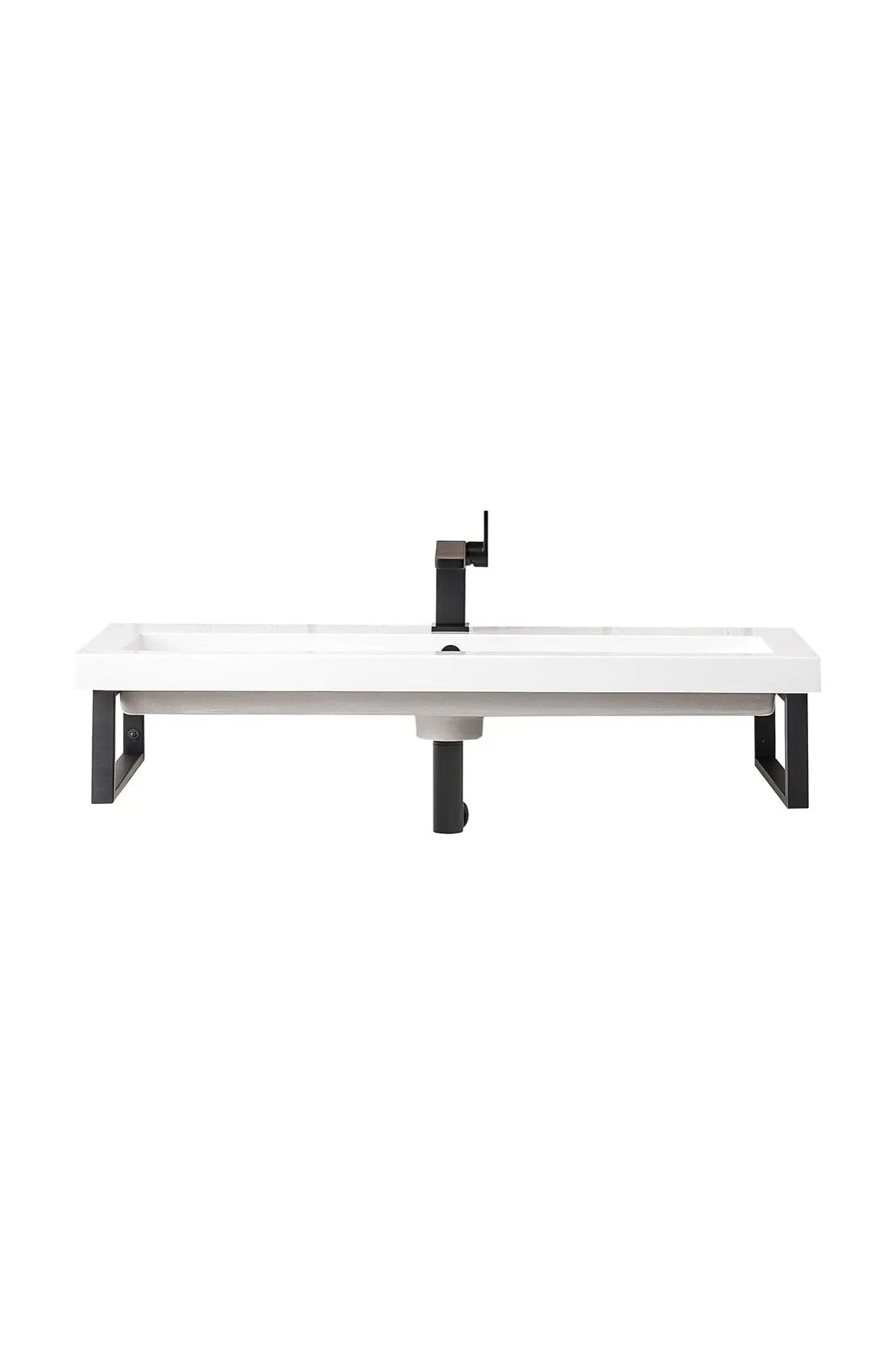 James Martin Boston 15.25" Floating Wall Bracket, Matte Black by James Martin
