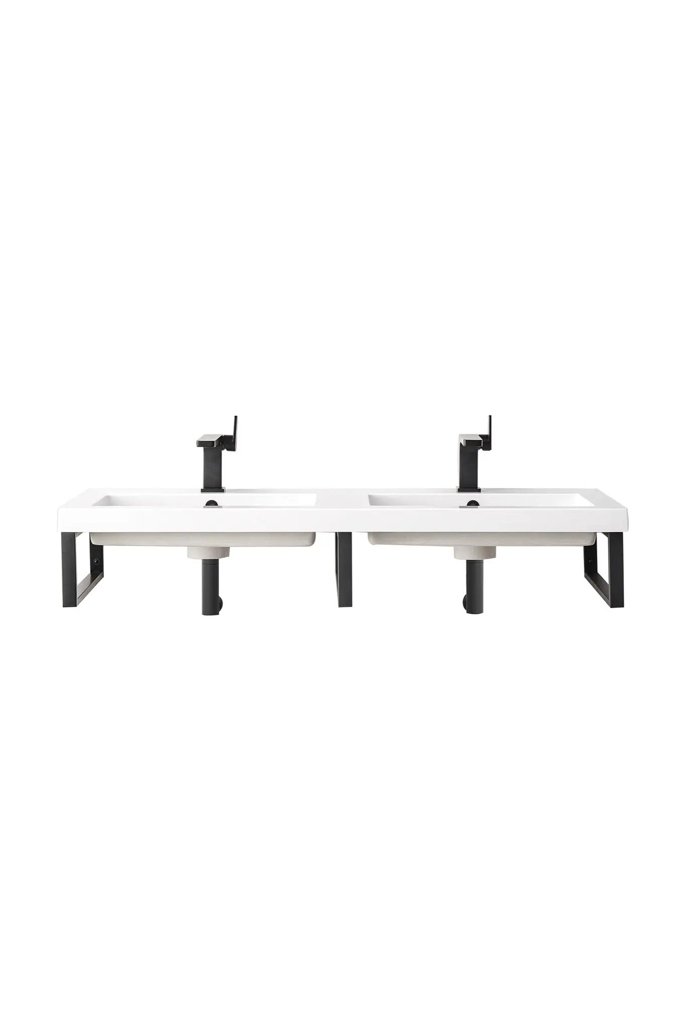 James Martin Boston 18" Floating Wall Bracket, Matte Black by James Martin