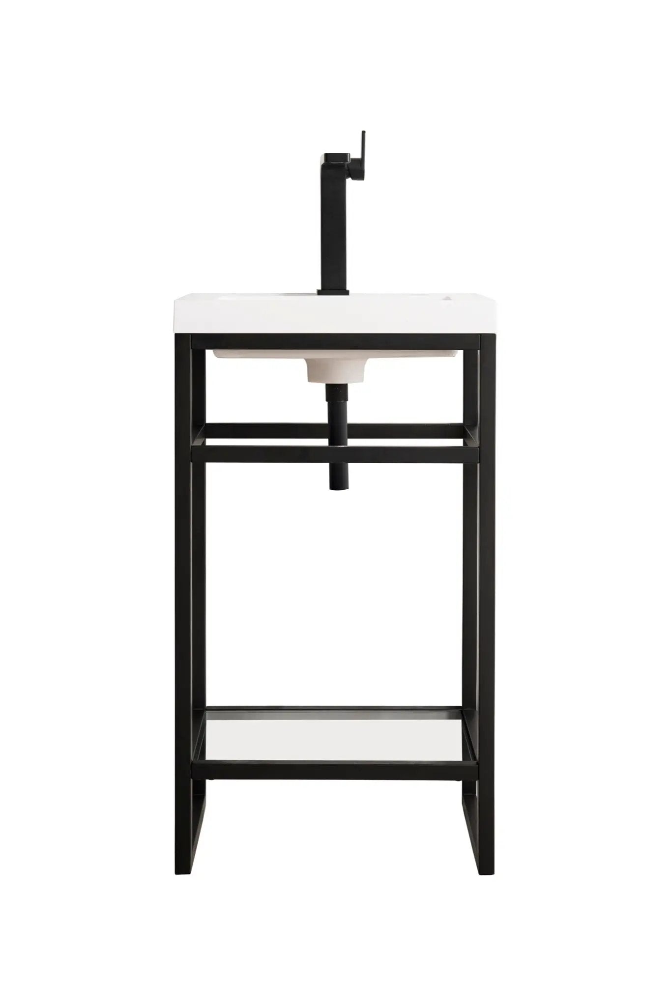 James Martin Boston 20" Single Console Vanity, Matte Black by James Martin