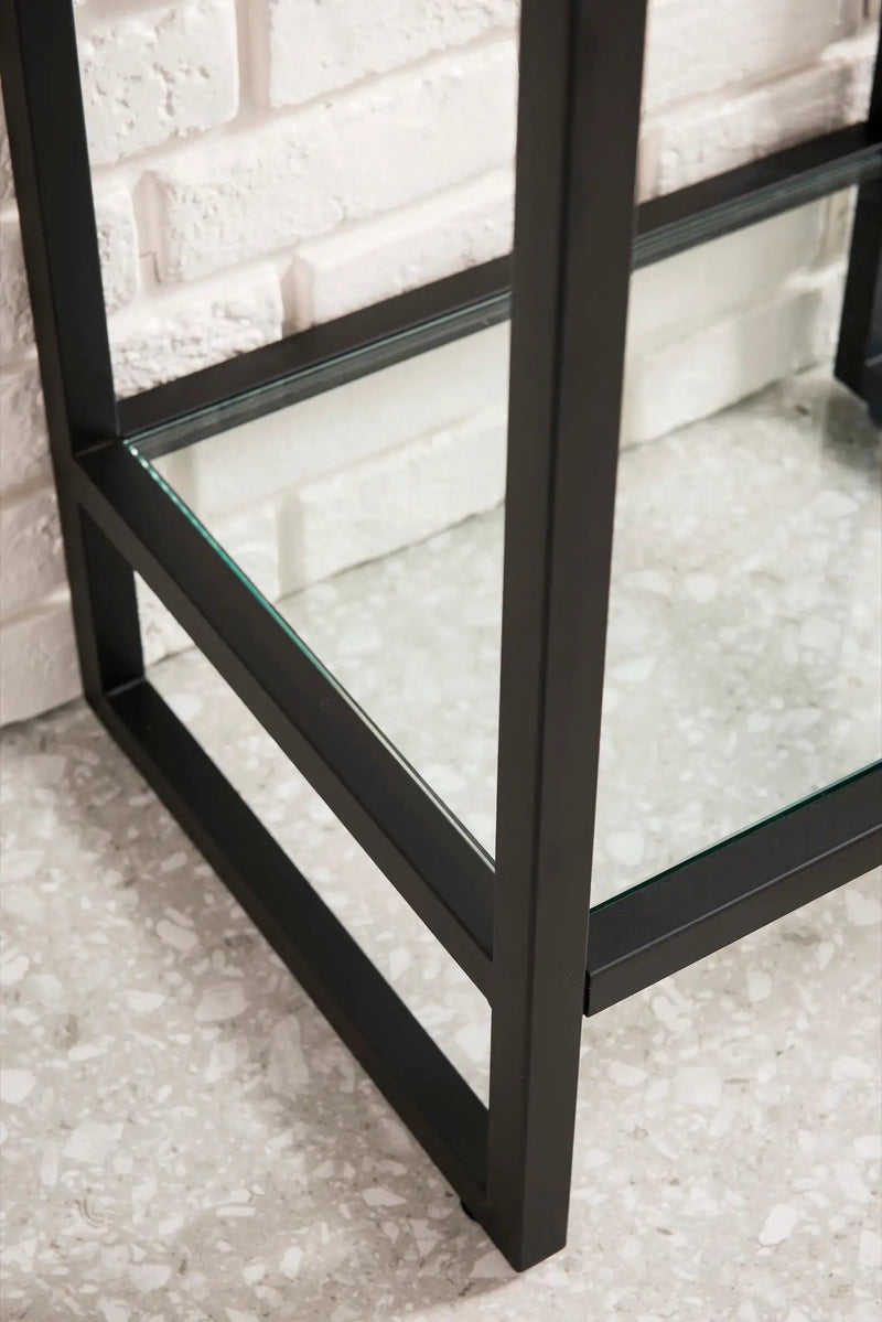 James Martin Boston 31.5" Single Console Vanity, Matte Black by James Martin