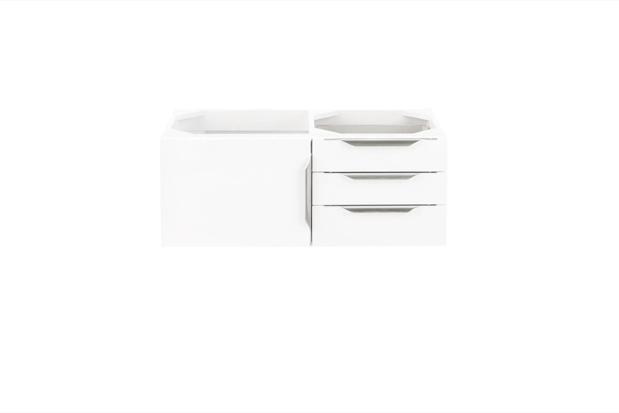 James Martin Columbia 36" Single Bathroom Vanity, Glossy White by James Martin