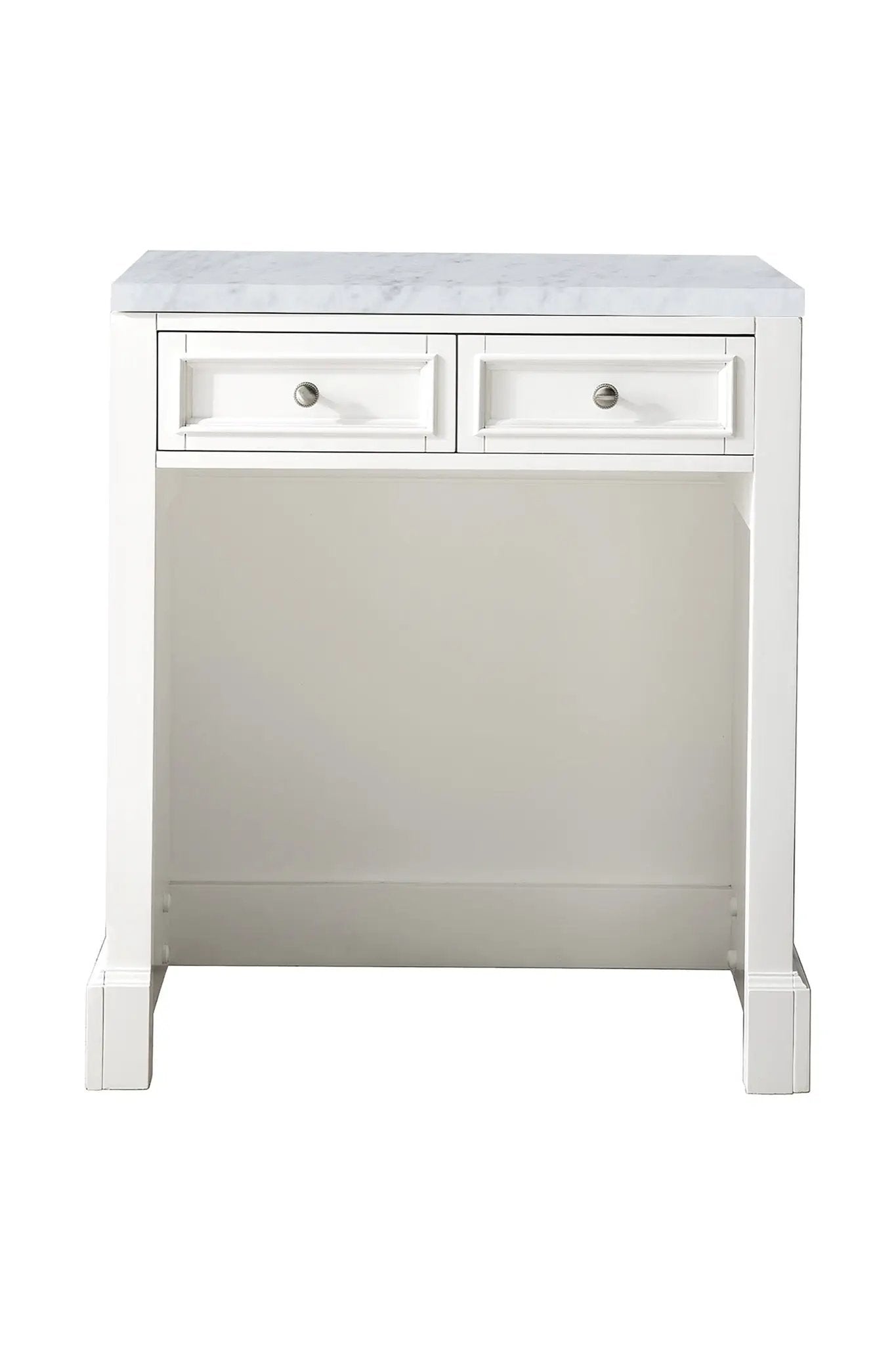 James Martin De Soto 30" Countertop Unit, Bright White by James Martin