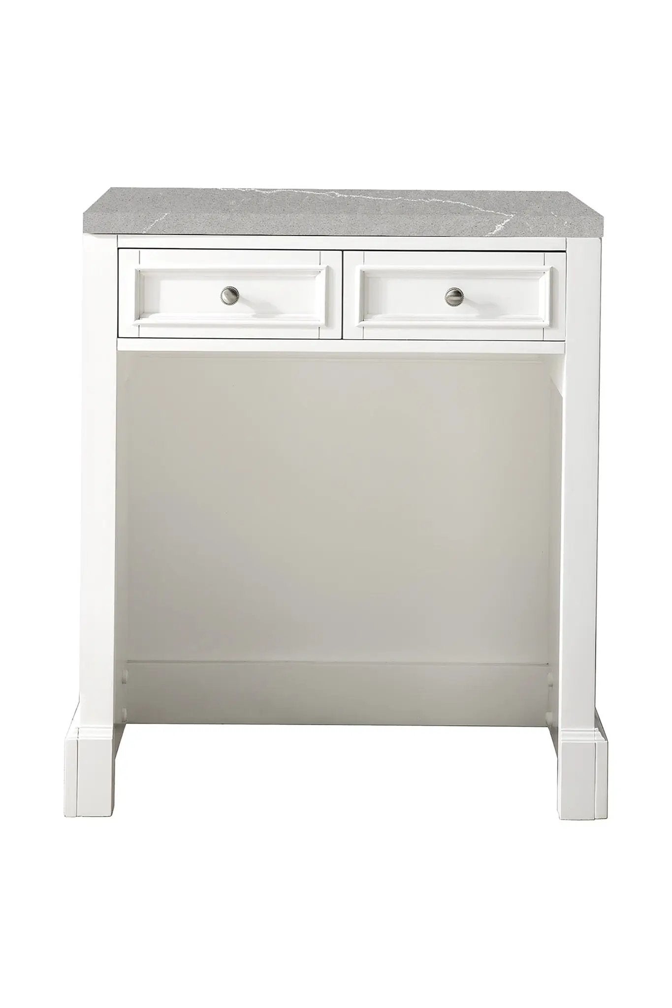 James Martin De Soto 30" Countertop Unit, Bright White by James Martin