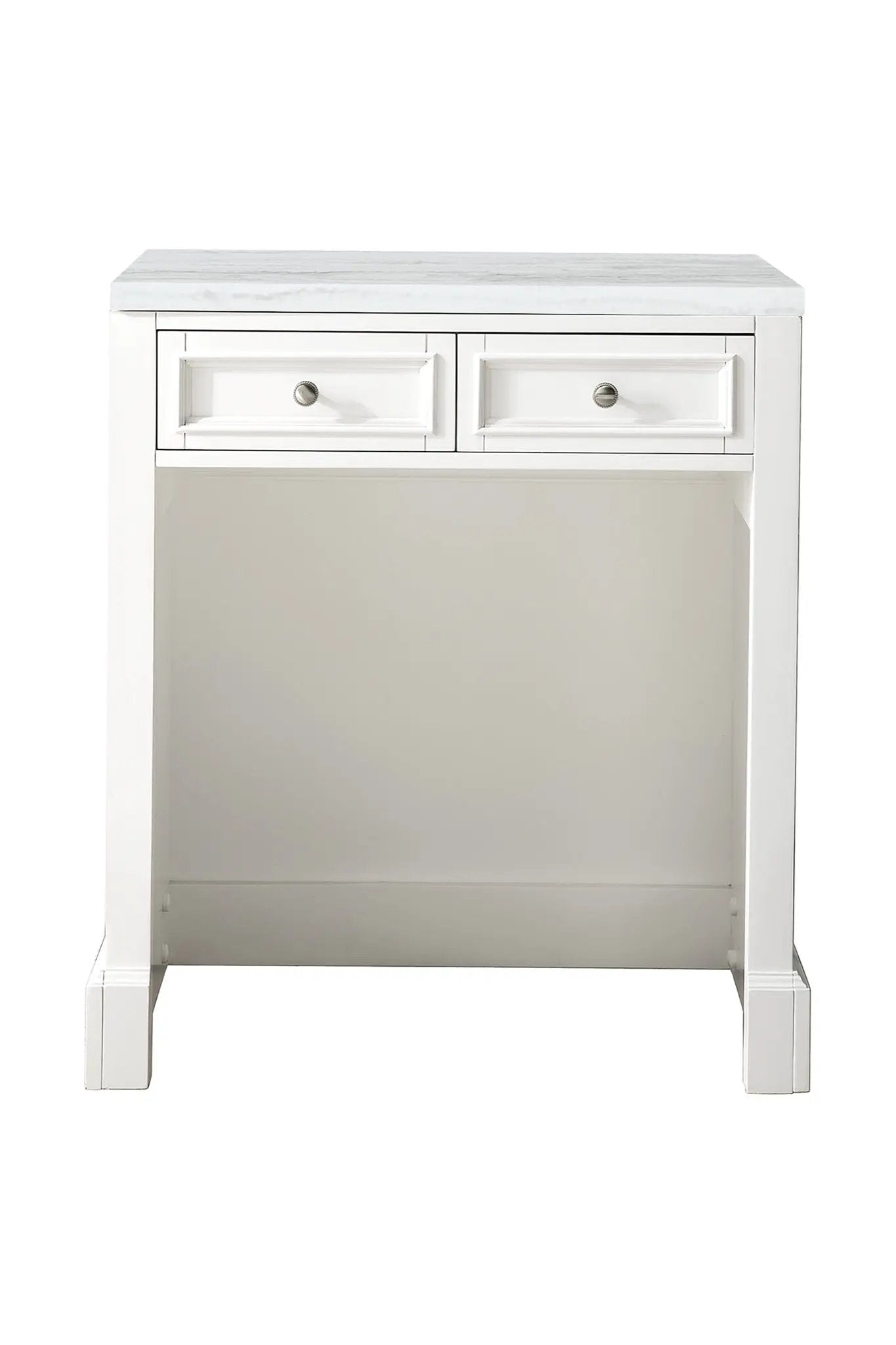 James Martin De Soto 30" Countertop Unit, Bright White by James Martin