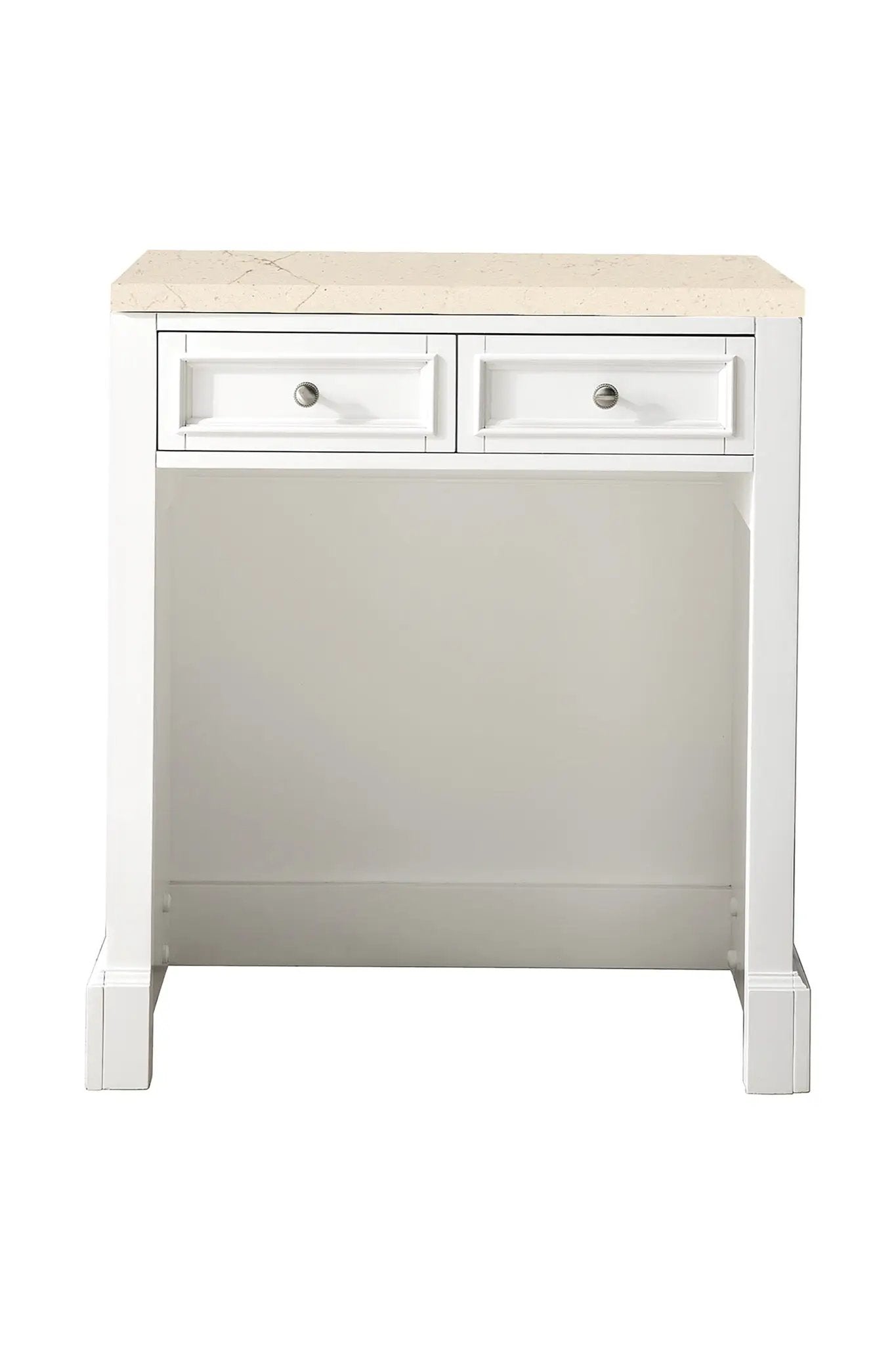James Martin De Soto 30" Countertop Unit, Bright White by James Martin