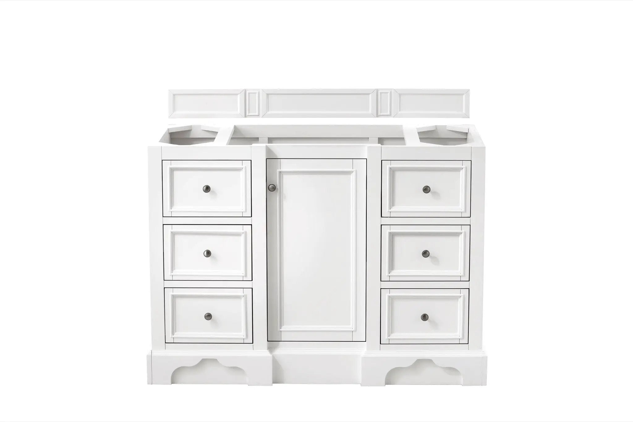James Martin De Soto 48" Single Bathroom Vanity, Bright White by James Martin