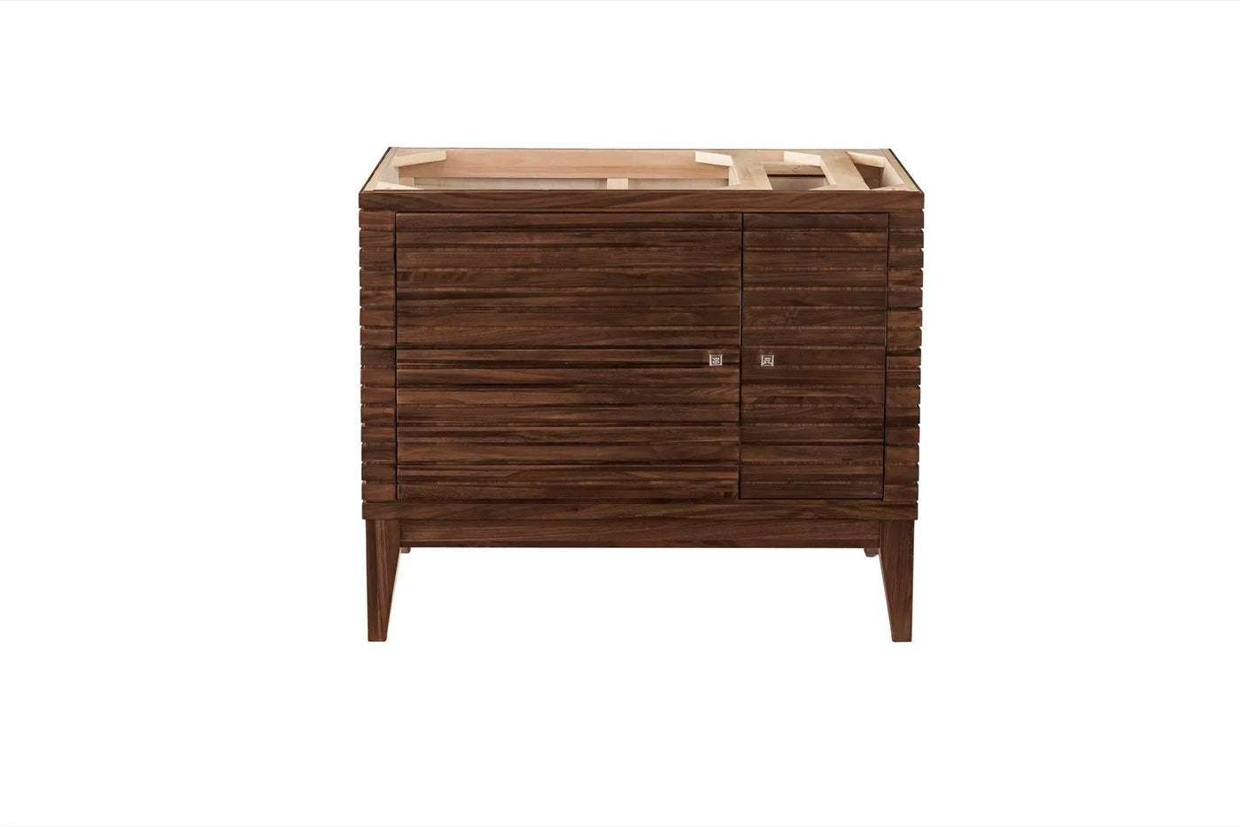 James Martin Linear 36" Single Bathroom Vanity, Mid-Century Walnut by James Martin
