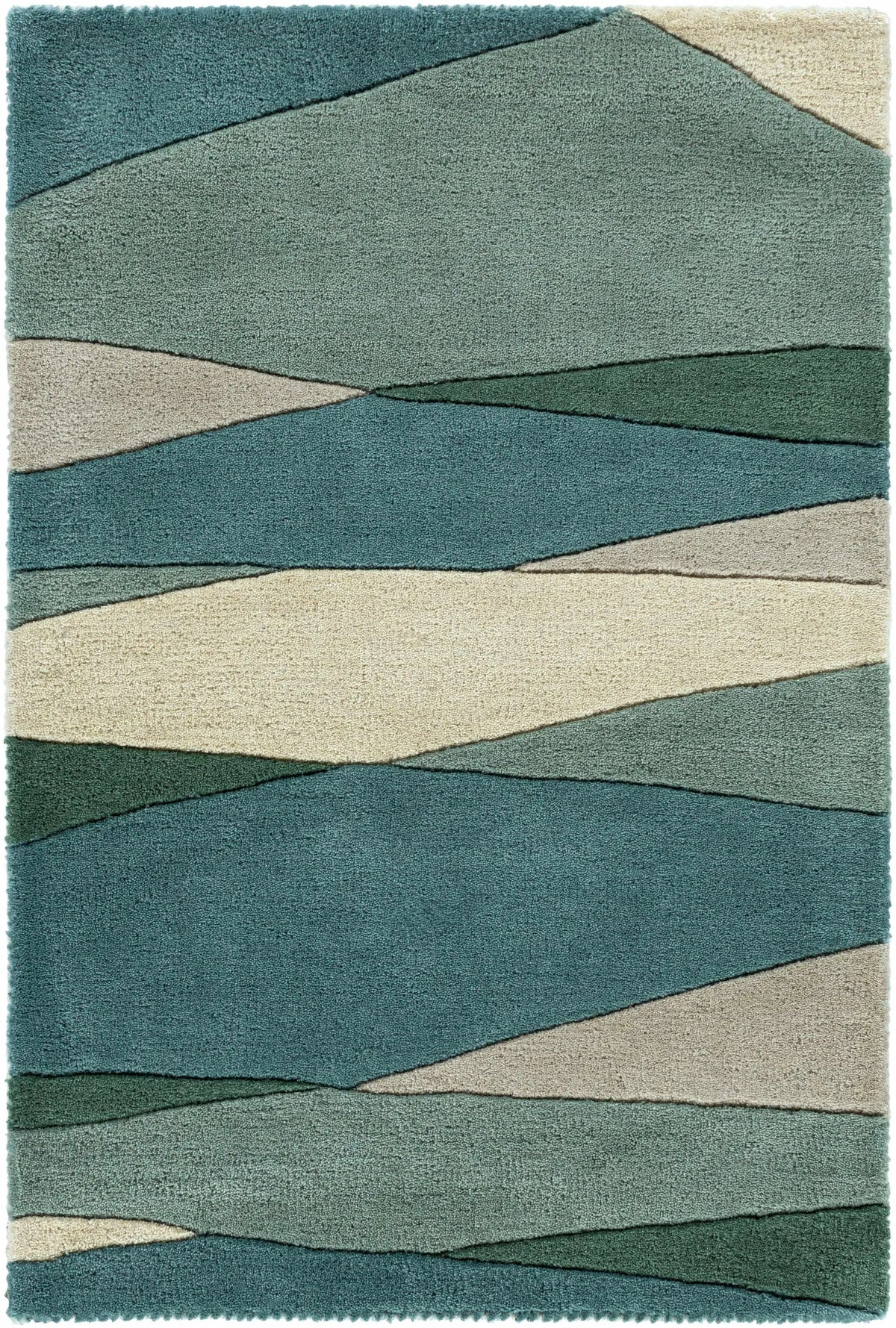 Jarratt Modern Wool Rug, photo 14 of 17