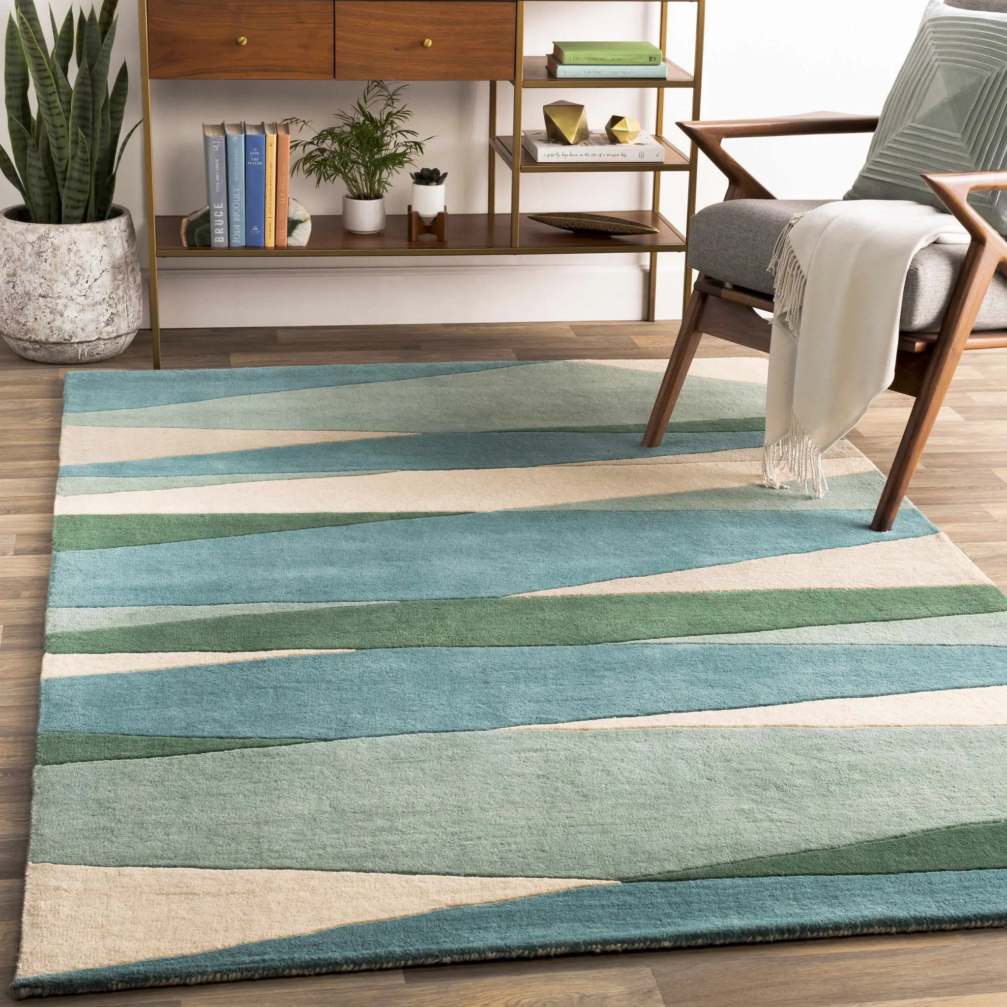 Jarratt Modern Wool Rug by Boutique Rugs