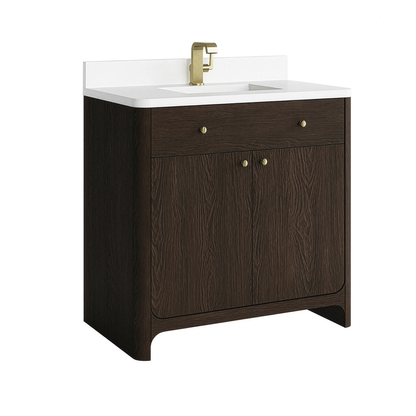 James Martin Gracyn 36" Single Bathroom Vanity, Sable, view 23