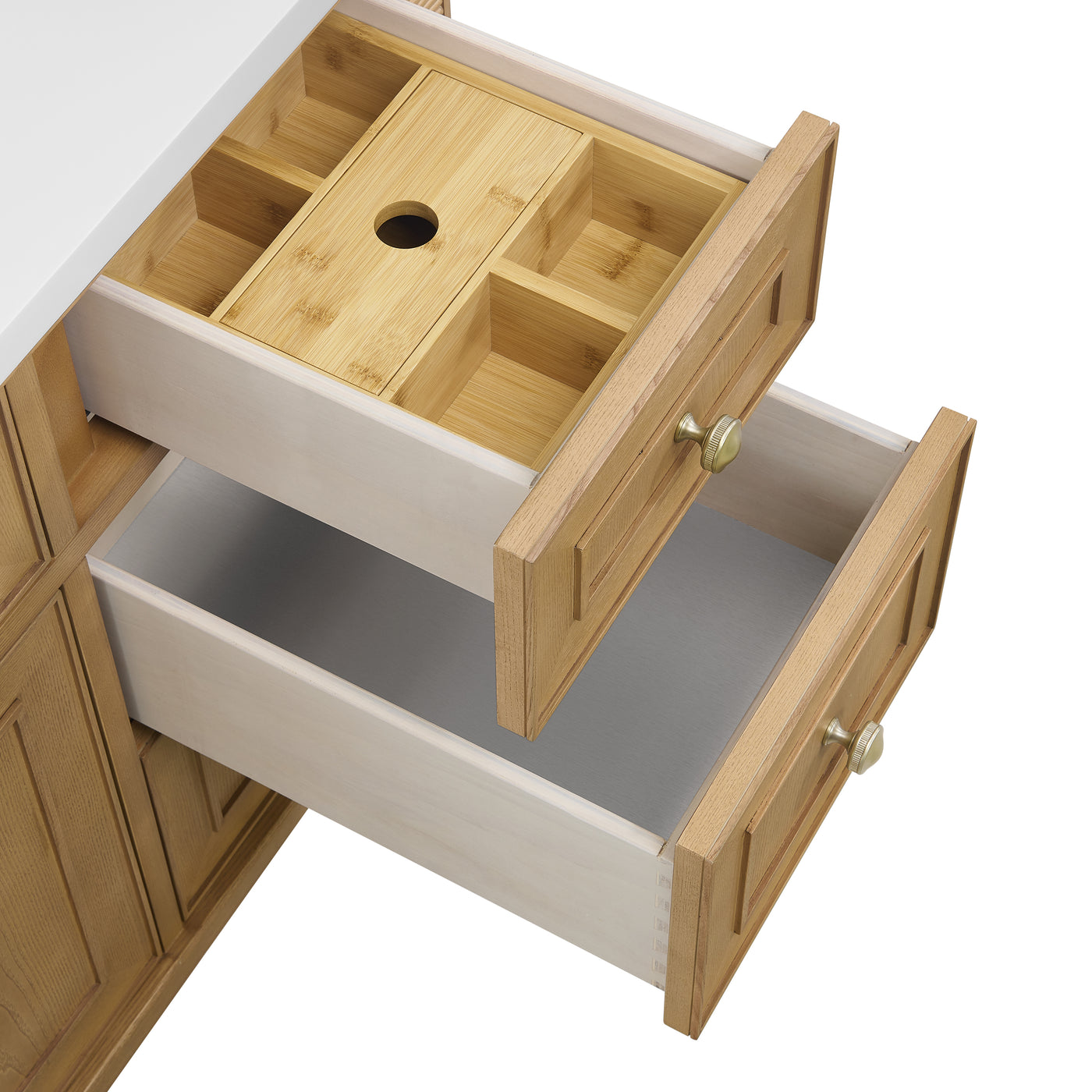 James Martin Lorelai 48" Single Bathroom Vanity, Light Natural Oak, view 26