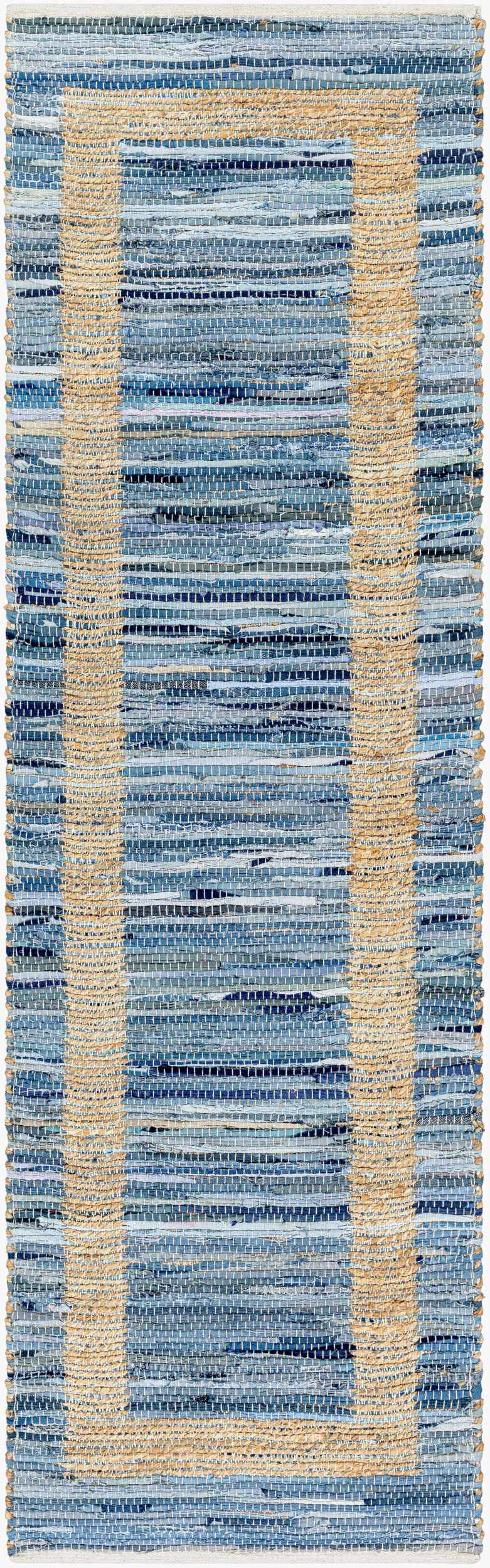 Ghita Recycled Blue Jean Rug - Clearance, photo 3 of 8