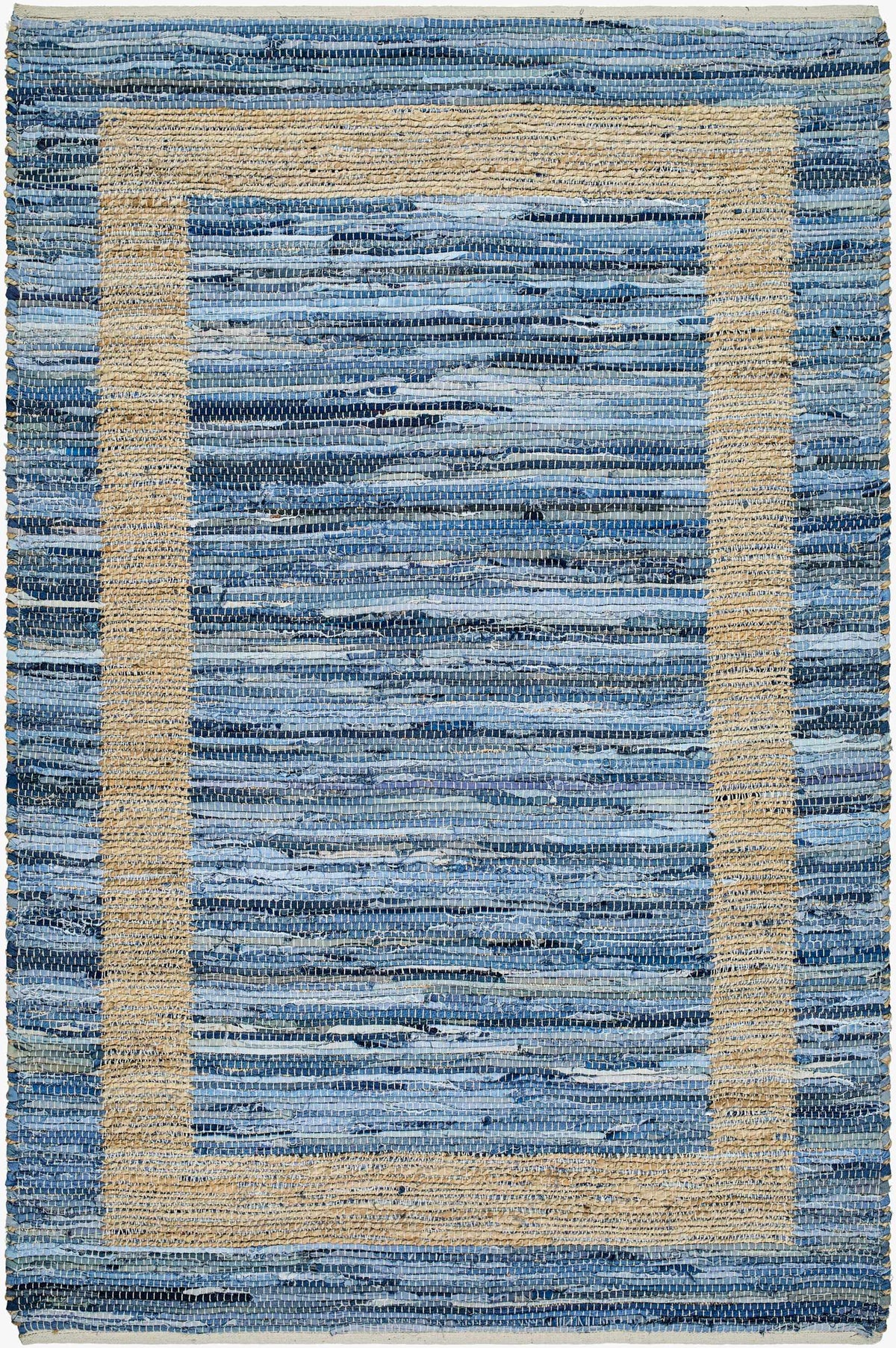 Ghita Recycled Blue Jean Rug - Clearance, photo 2 of 8