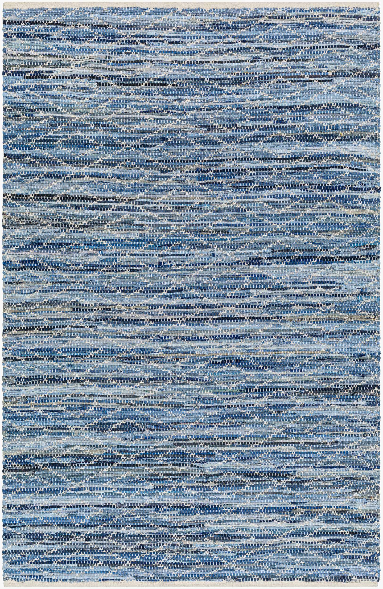 Gurit Blue Area Rug - Clearance by Boutique Rugs
