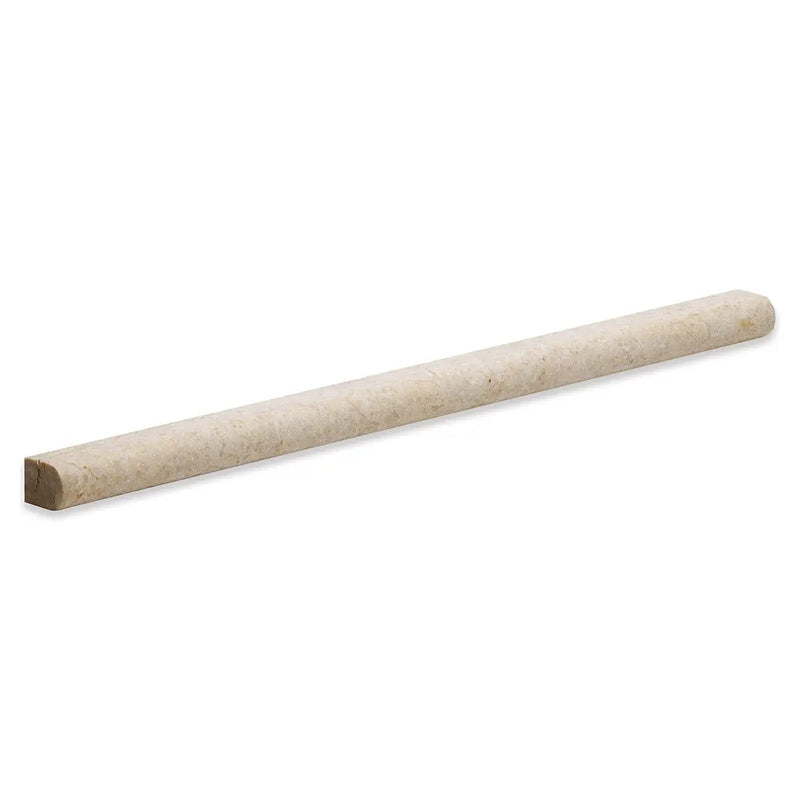 Jerusalem Honed Pencil Liner Limestone Moldings 1/2x12