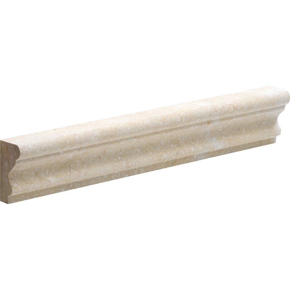 Jerusalem Light Honed Andorra Limestone Moldings 2x12 Limestone Honed 2x12 Moldings