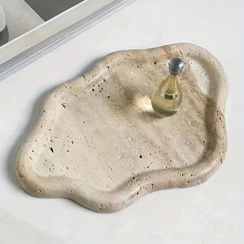 Jewelry Tray - 2-Layer Marble Cloud by House Of Avana