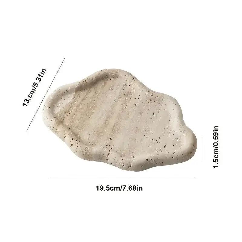 Jewelry Tray - 2-Layer Marble Cloud by House Of Avana