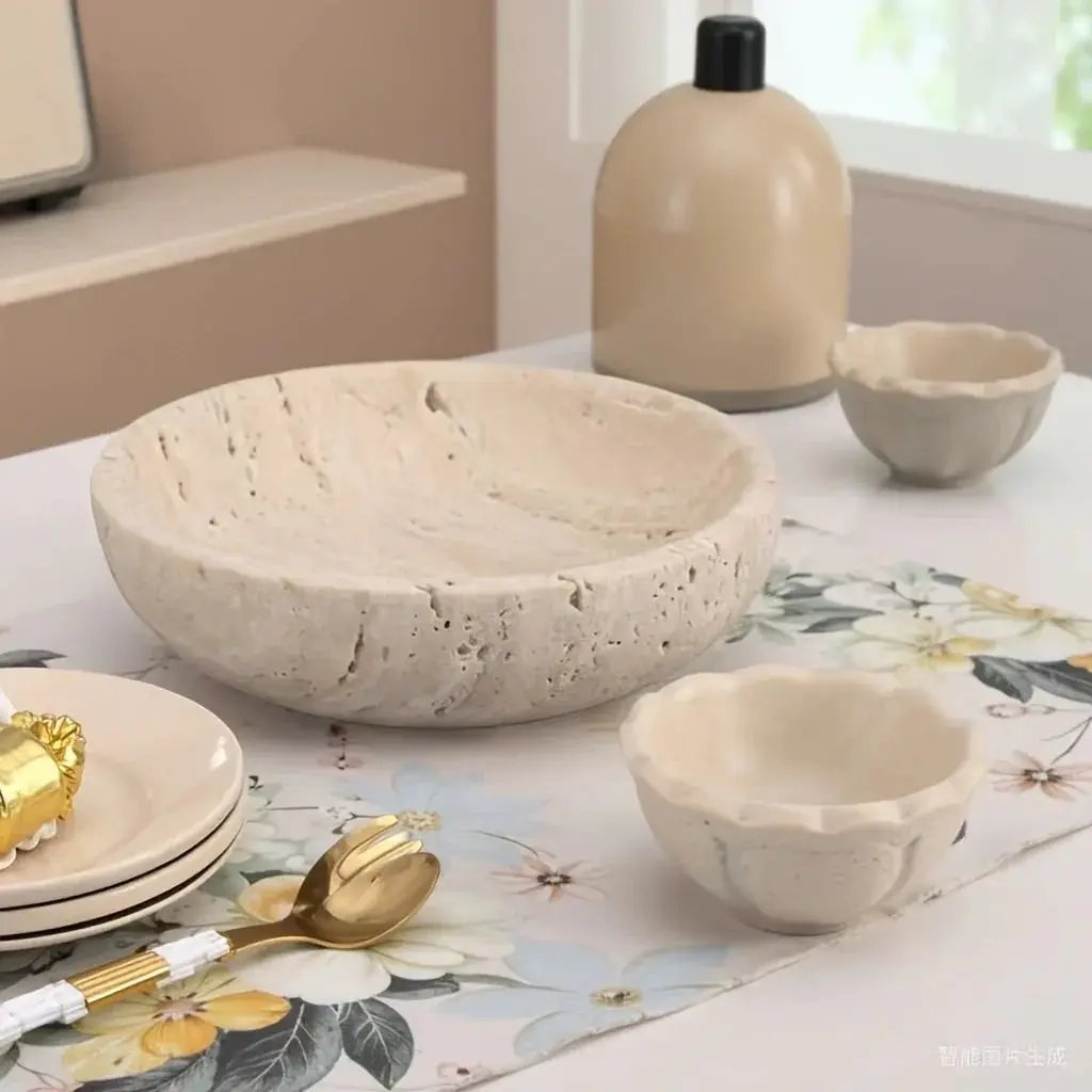 Jewelry Tray - Decorative Stone Table by House Of Avana