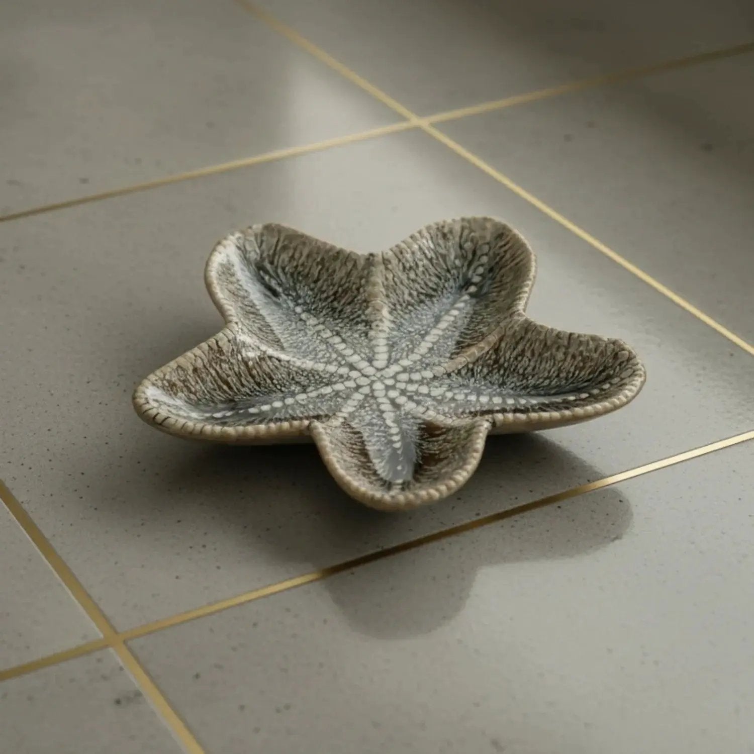 Jewelry Tray - Dual-Color Ceramic Starfish by House Of Avana