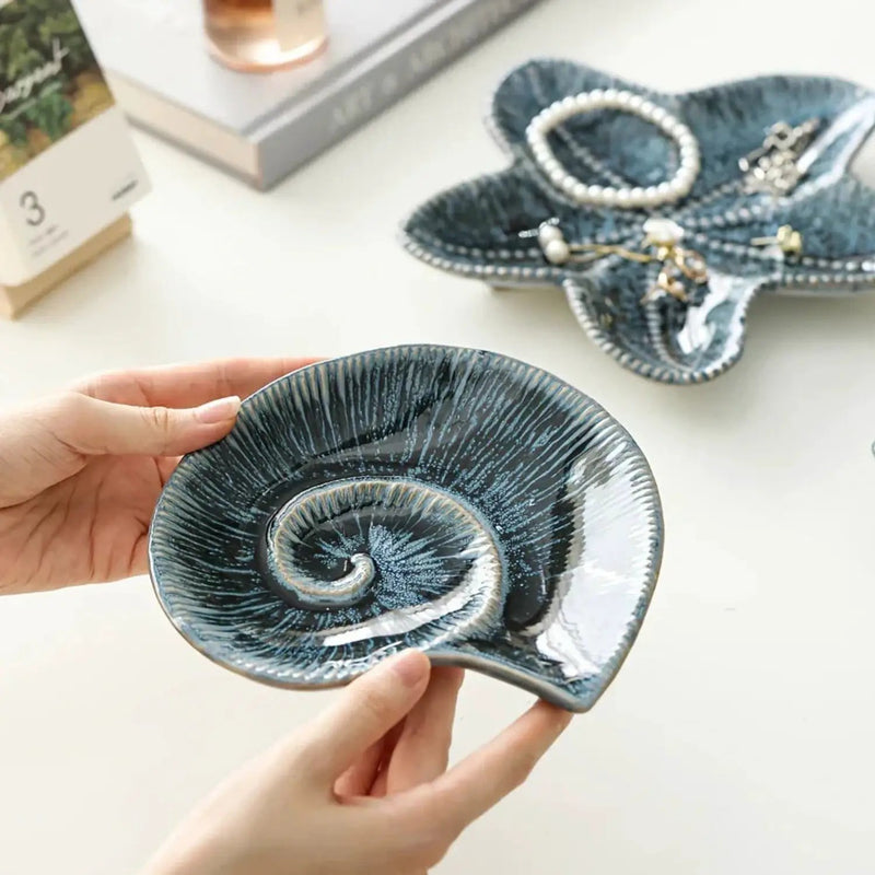 Jewelry Tray - Dual-Color Ceramic Starfish by House Of Avana