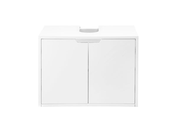 James Martin Boston 25" Storage Cabinet, Glossy White