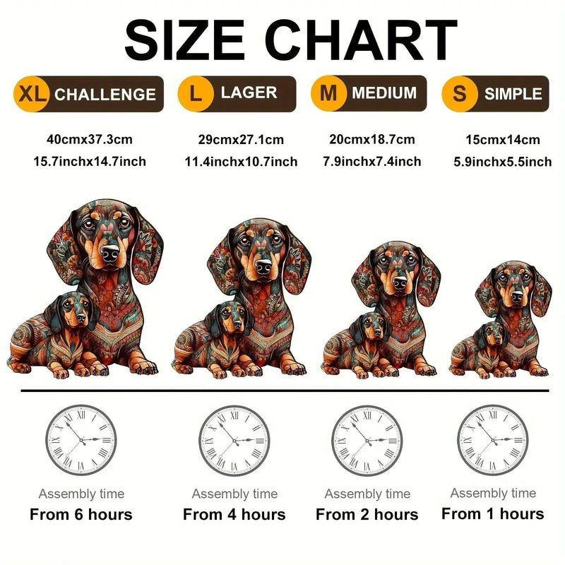 Jigsaw Puzzle - Wooden Decorative by House Of Avana
