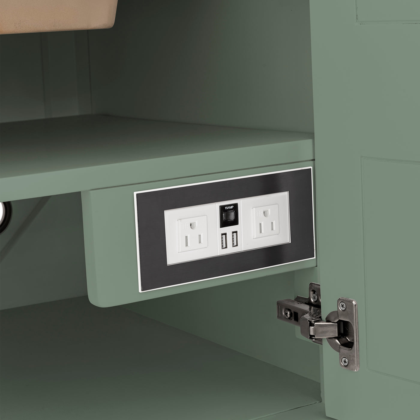 James Martin Breckenridge 30" Single Bathroom Vanity, Smokey Celadon, view 20
