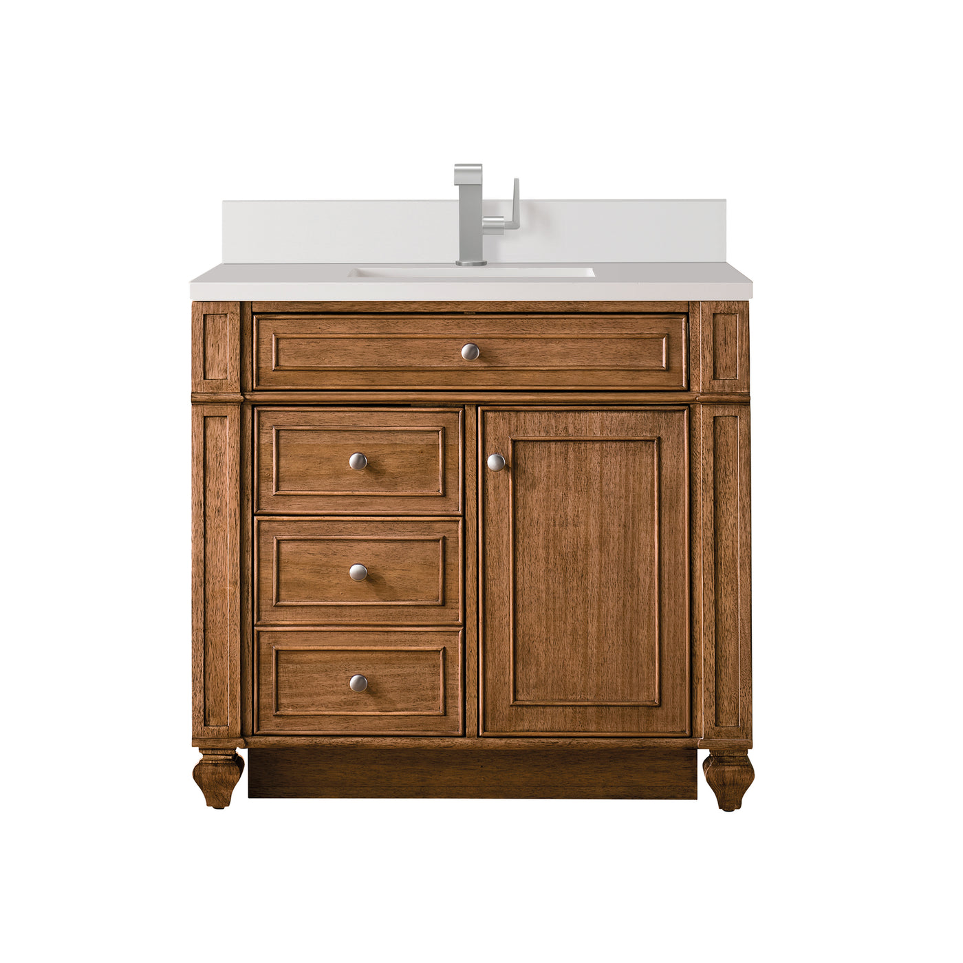 James Martin Bristol 36" Single Bathroom Vanity, Saddle Brown, view 24