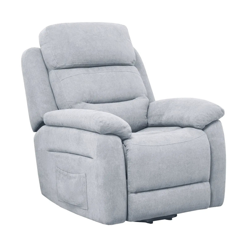 Power Lift Recliner Sofa with Side Pocket and Remote Control by DirectDeals