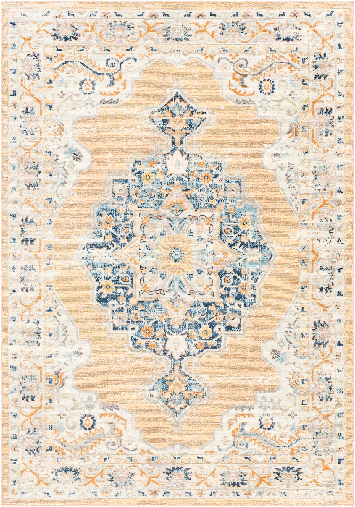 Joji Peach Outdoor Area Rug - Clearance