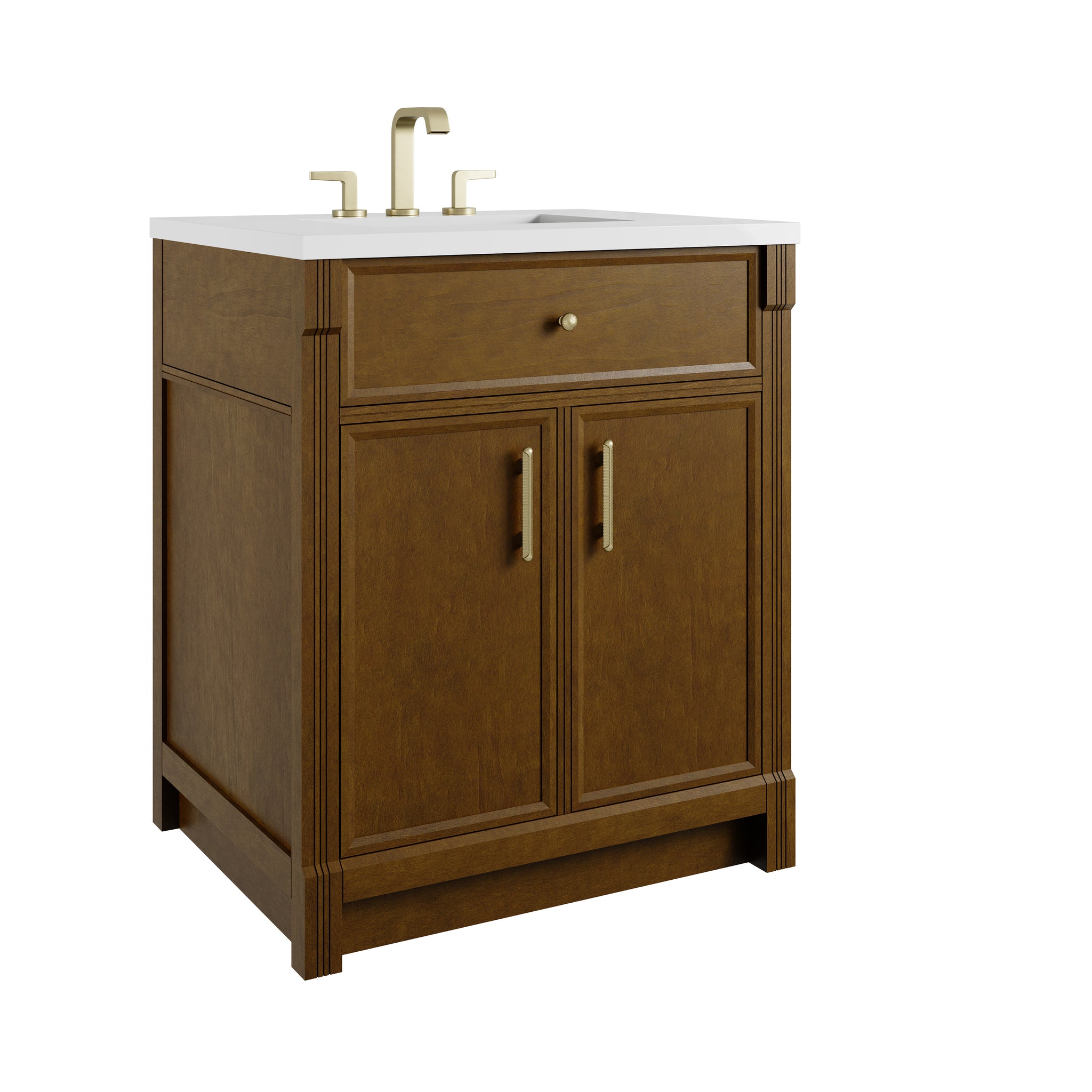 James Martin Bellshire 30" Single Bathroom Vanity, Honey Oak, view 18
