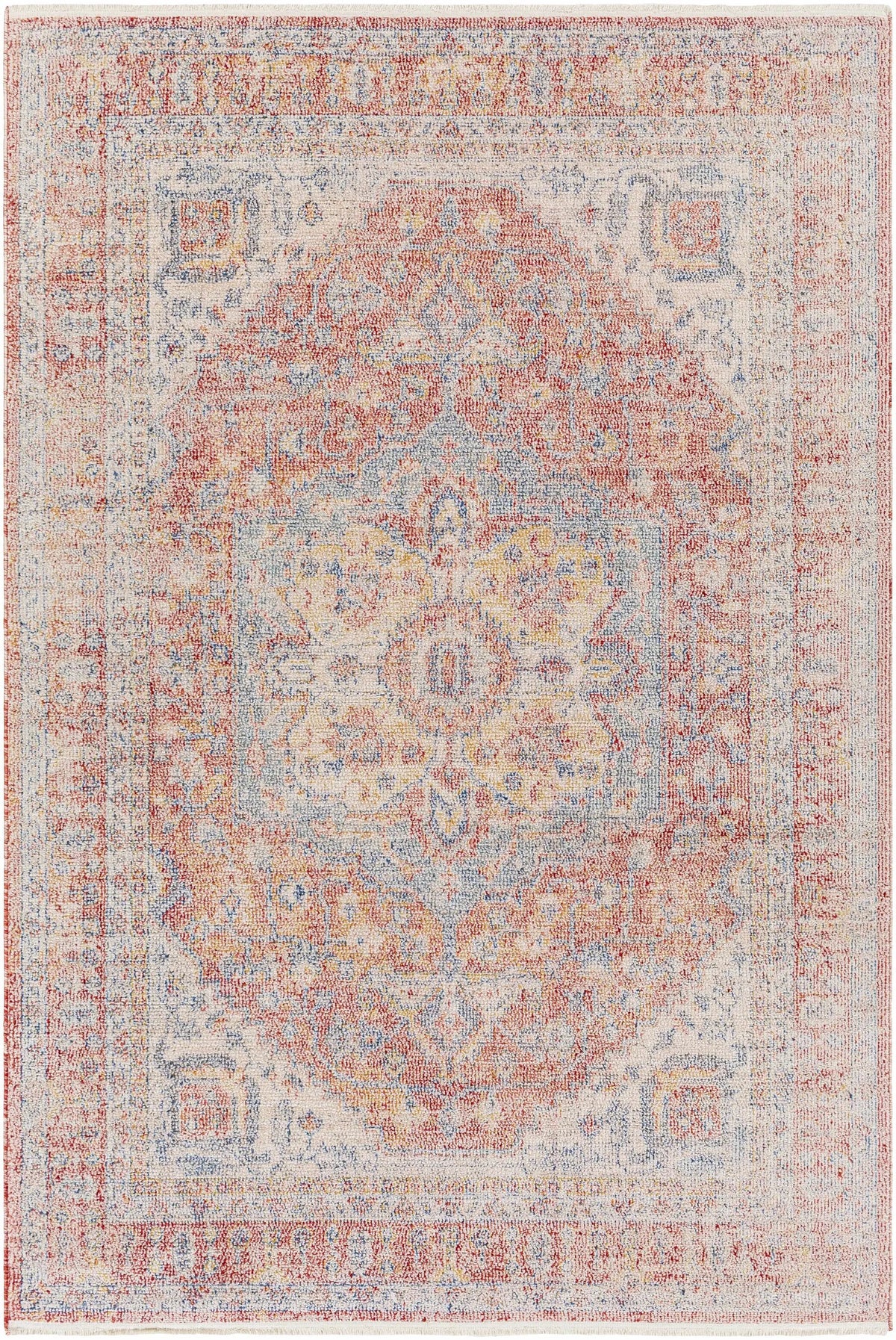 Tusa Red Area Rug - Clearance