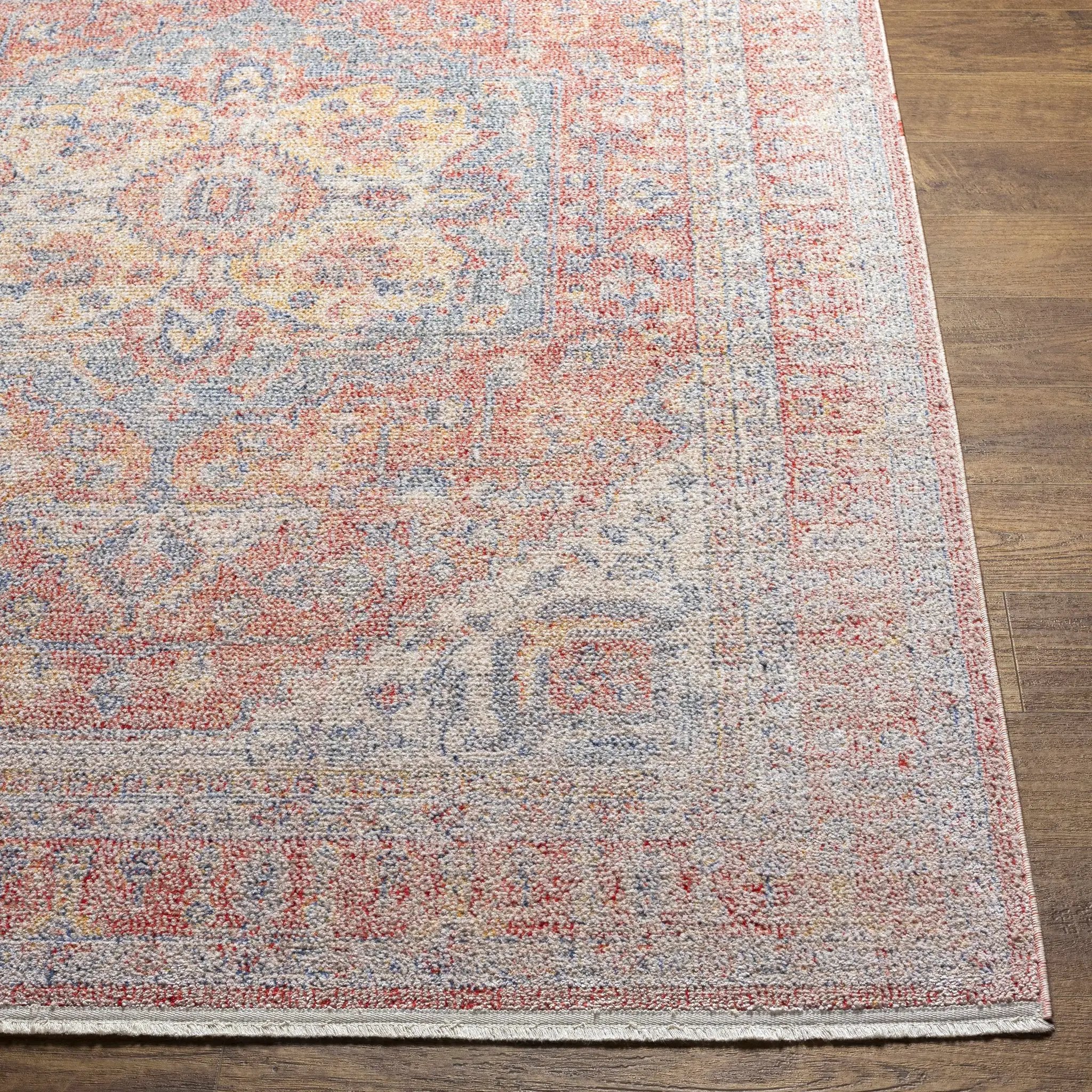 Tusa Red Area Rug - Clearance by Boutique Rugs